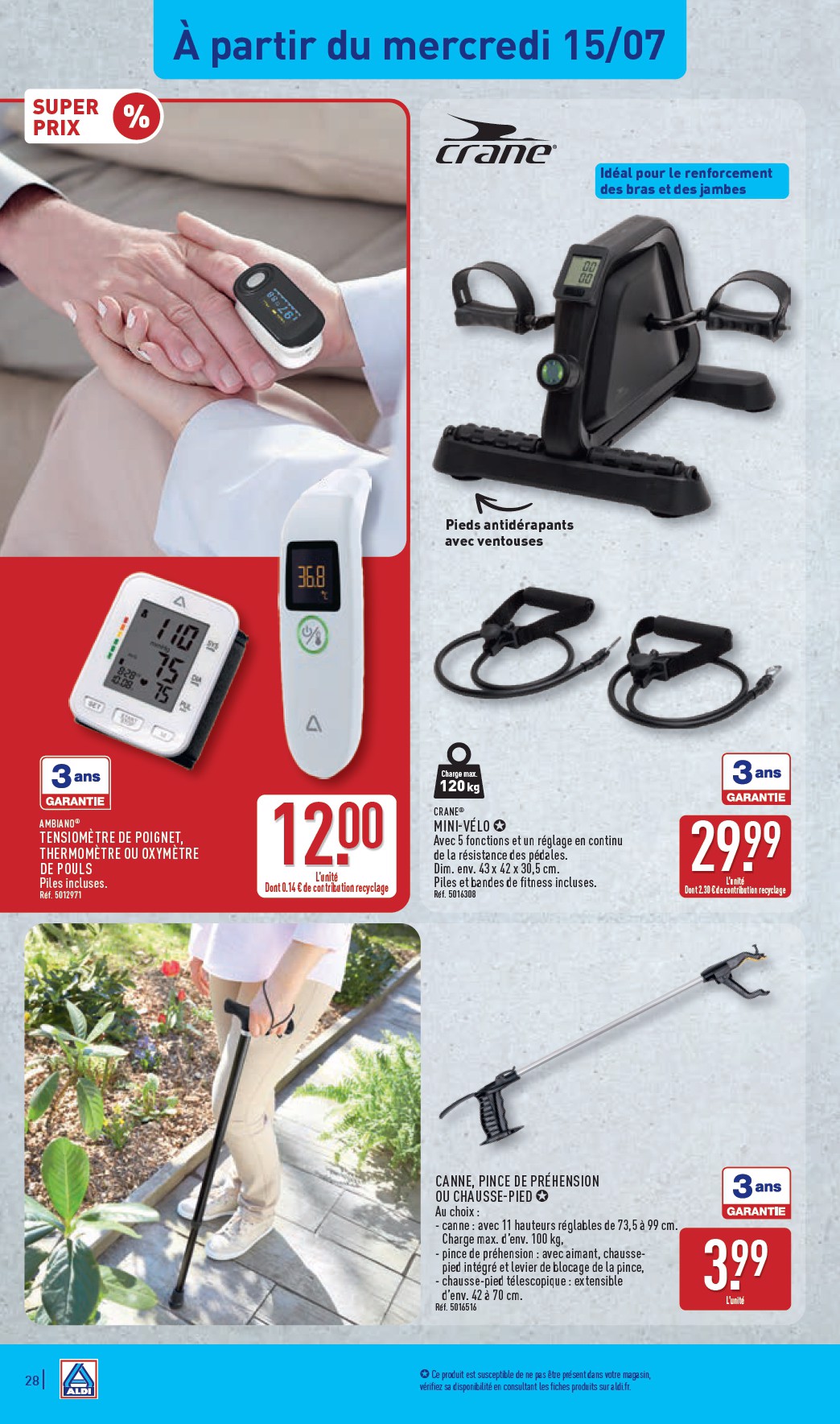 aldi - Current ALDI leaflet valid from du mardi 14/07/2026 to du lundi 20/07/2026 - page: 30