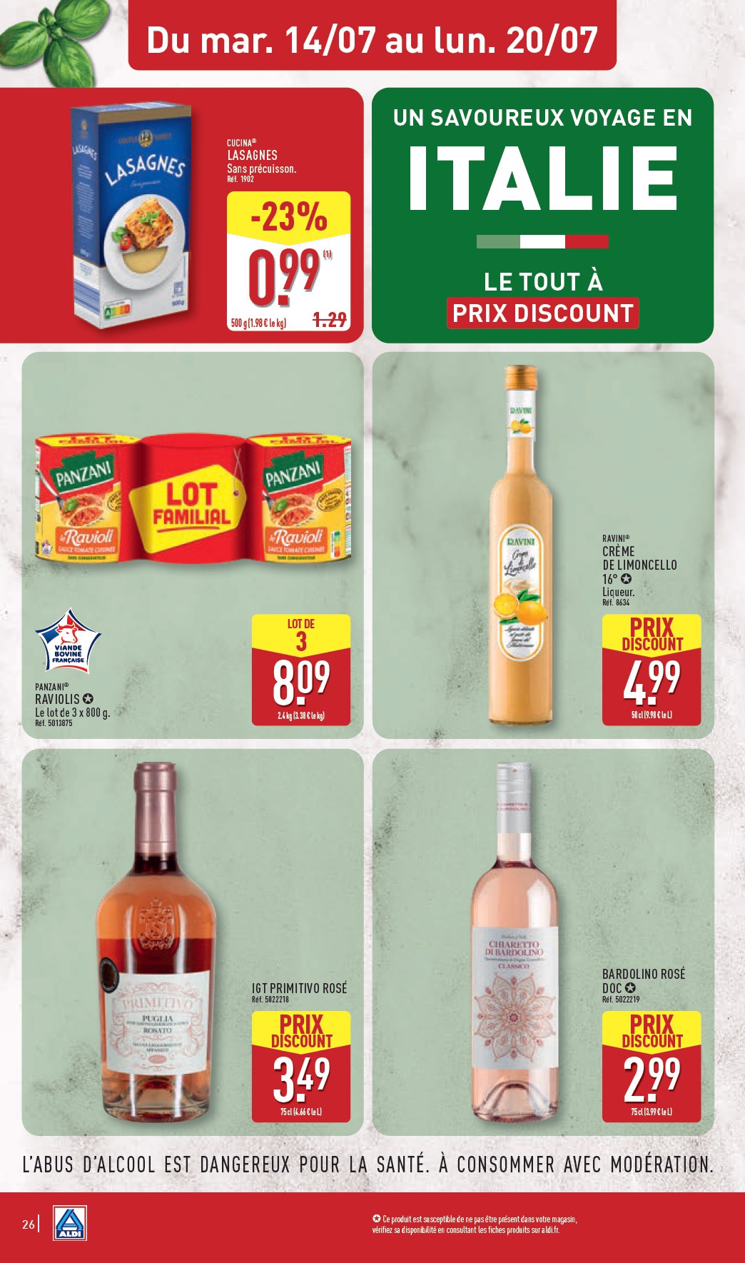 aldi - Current ALDI leaflet valid from du mardi 14/07/2026 to du lundi 20/07/2026 - page: 28