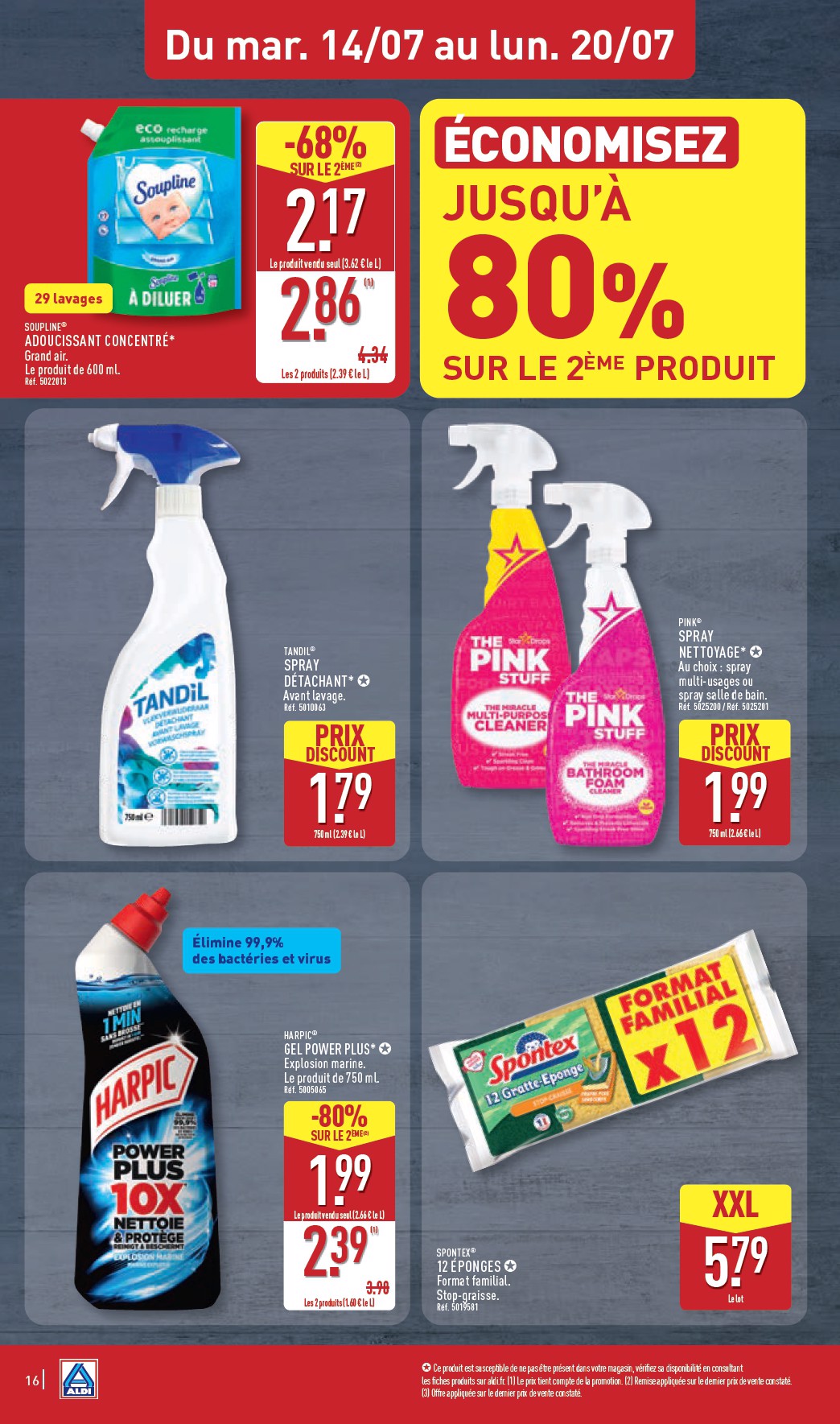 aldi - Current ALDI leaflet valid from du mardi 14/07/2026 to du lundi 20/07/2026 - page: 18