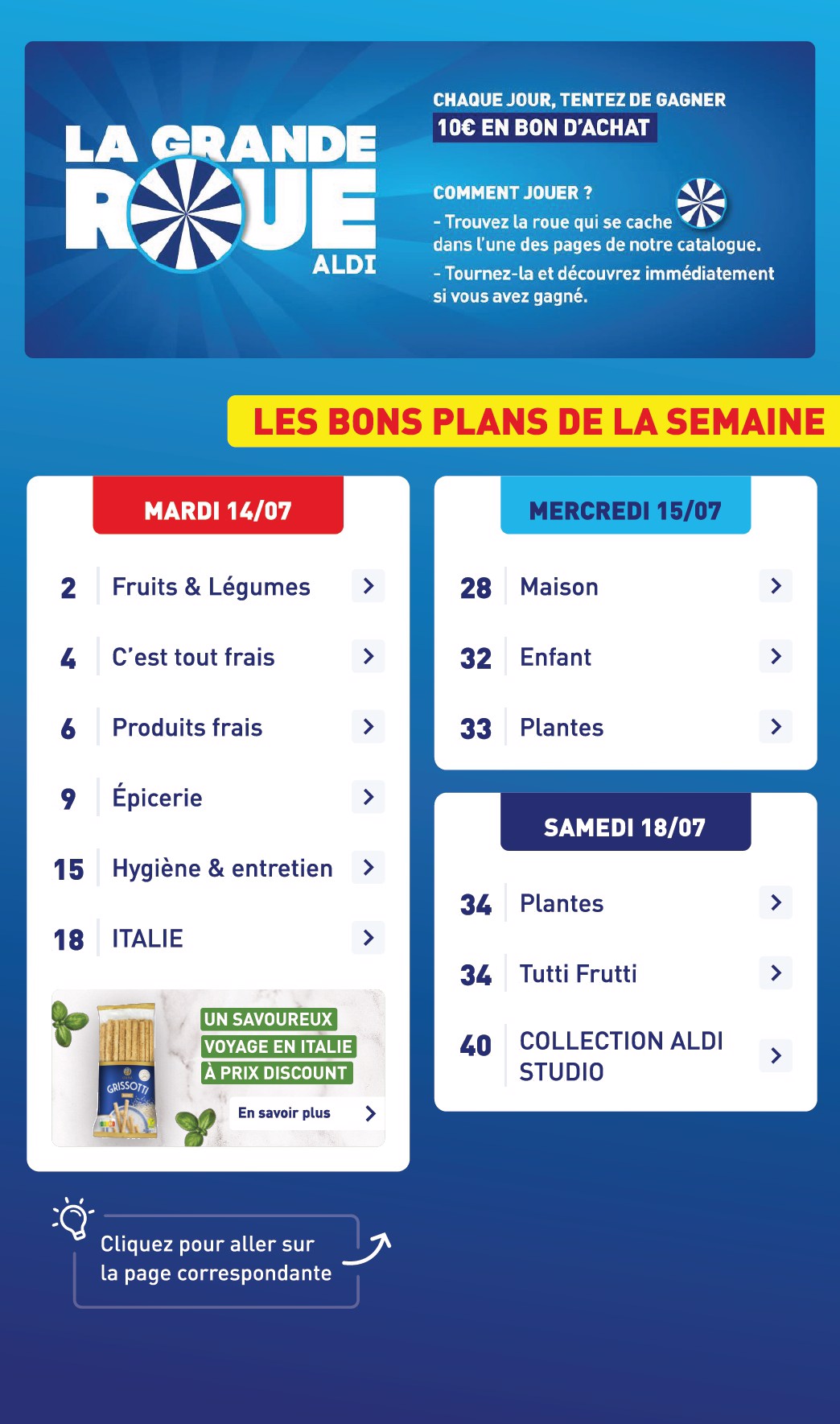 aldi - Current ALDI leaflet valid from du mardi 14/07/2026 to du lundi 20/07/2026 - page: 3