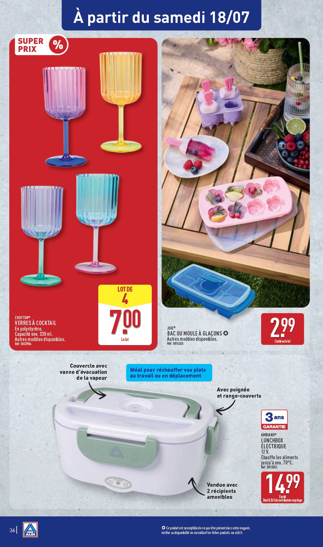 aldi - Current ALDI leaflet valid from du mardi 14/07/2026 to du lundi 20/07/2026 - page: 38