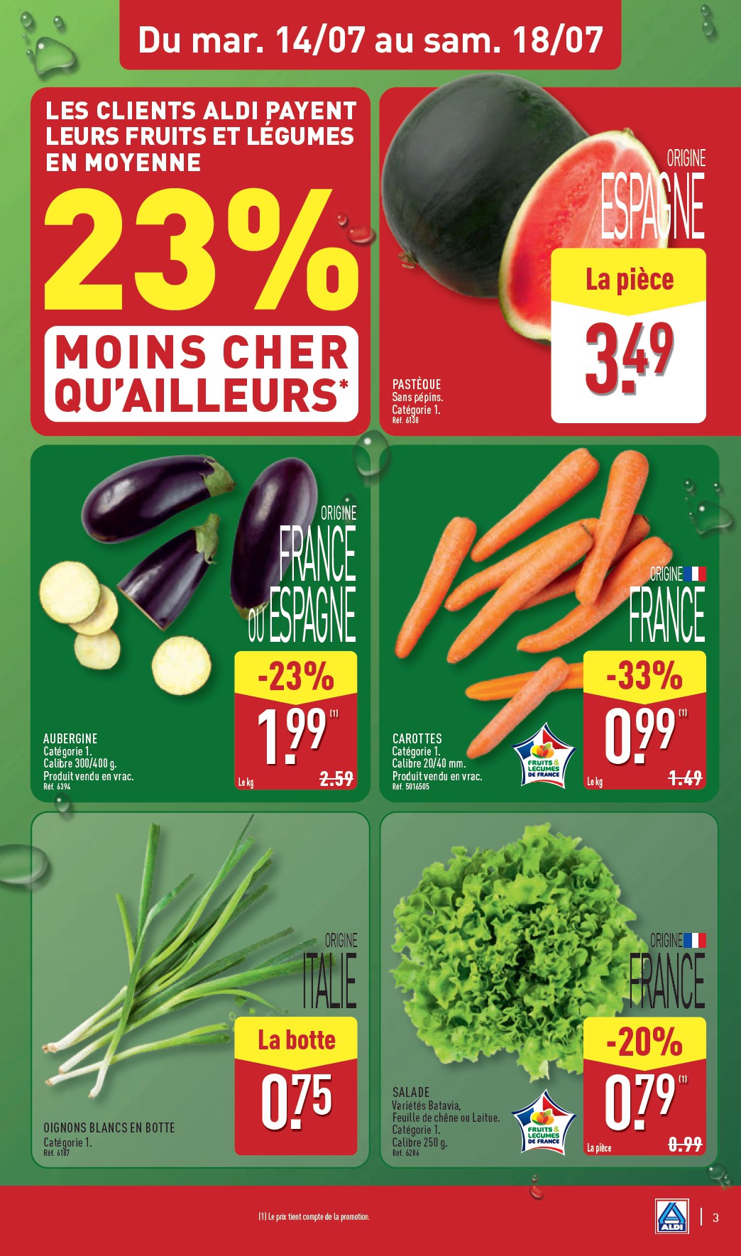 aldi - Current ALDI leaflet valid from du mardi 14/07/2026 to du lundi 20/07/2026 - page: 5