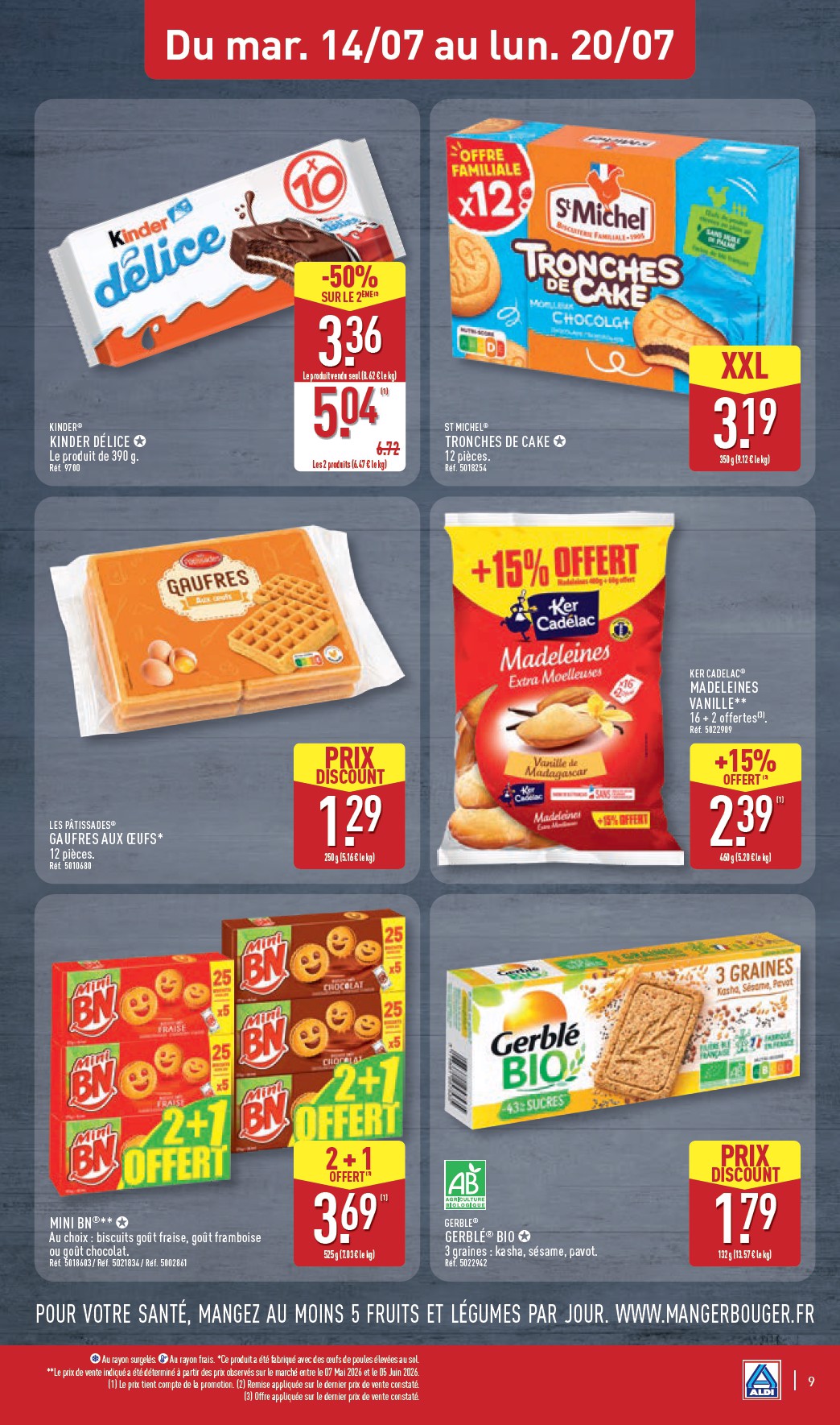 aldi - Current ALDI leaflet valid from du mardi 14/07/2026 to du lundi 20/07/2026 - page: 11