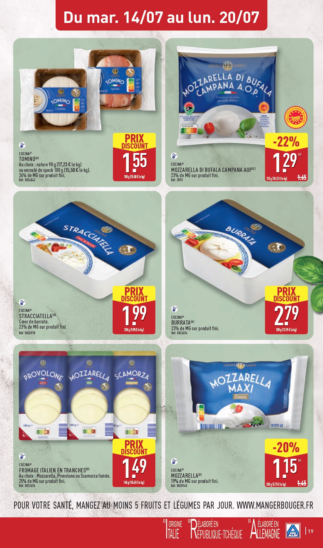 aldi - Current ALDI leaflet valid from du mardi 14/07/2026 to du lundi 20/07/2026 - page: 21