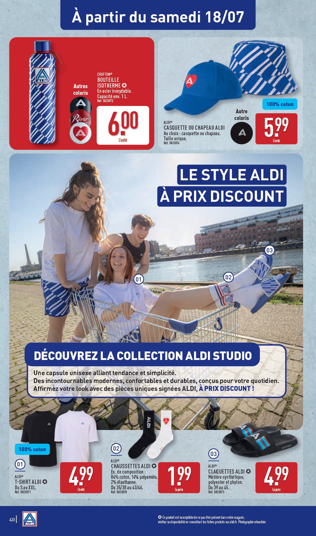 aldi - Current ALDI leaflet valid from du mardi 14/07/2026 to du lundi 20/07/2026 - page: 44