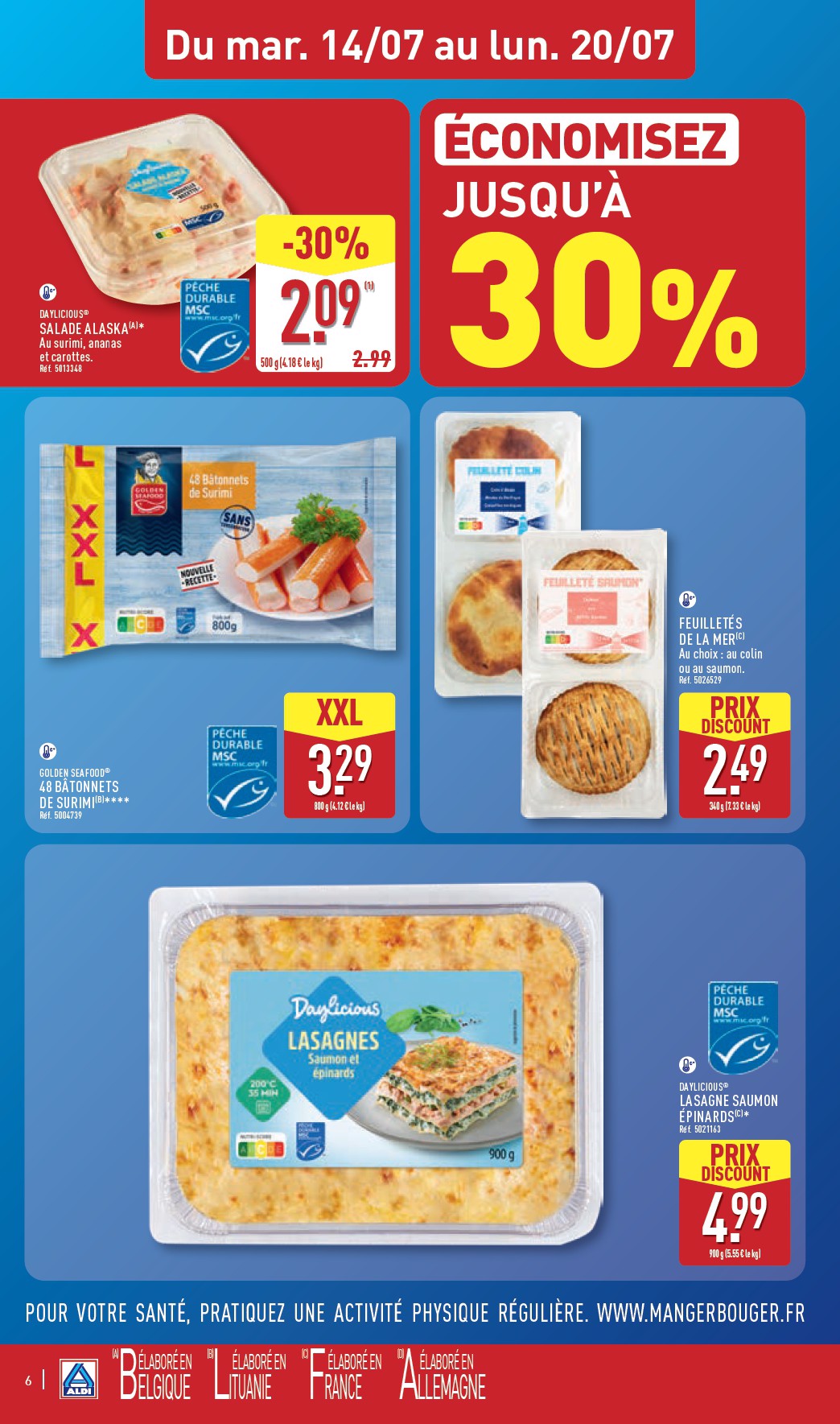 aldi - Current ALDI leaflet valid from du mardi 14/07/2026 to du lundi 20/07/2026 - page: 8