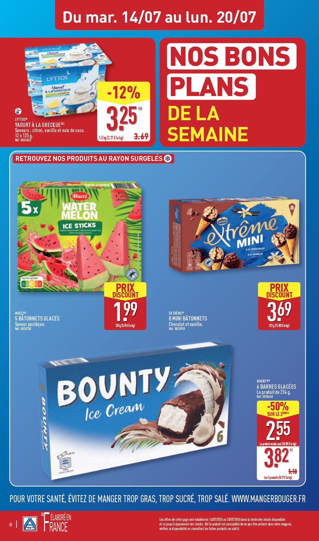 aldi - Current ALDI leaflet valid from du mardi 14/07/2026 to du lundi 20/07/2026 - page: 10