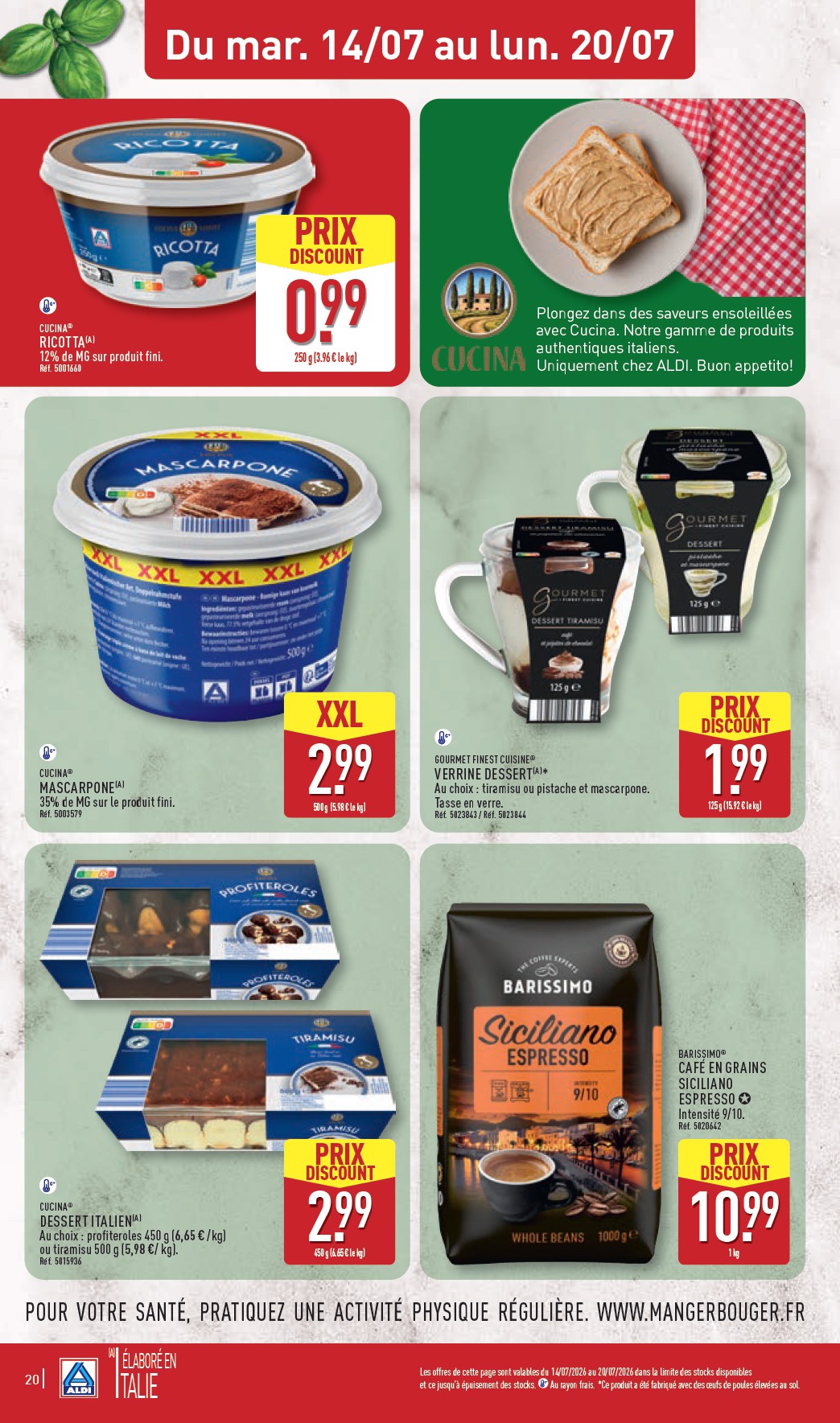 aldi - Current ALDI leaflet valid from du mardi 14/07/2026 to du lundi 20/07/2026 - page: 22