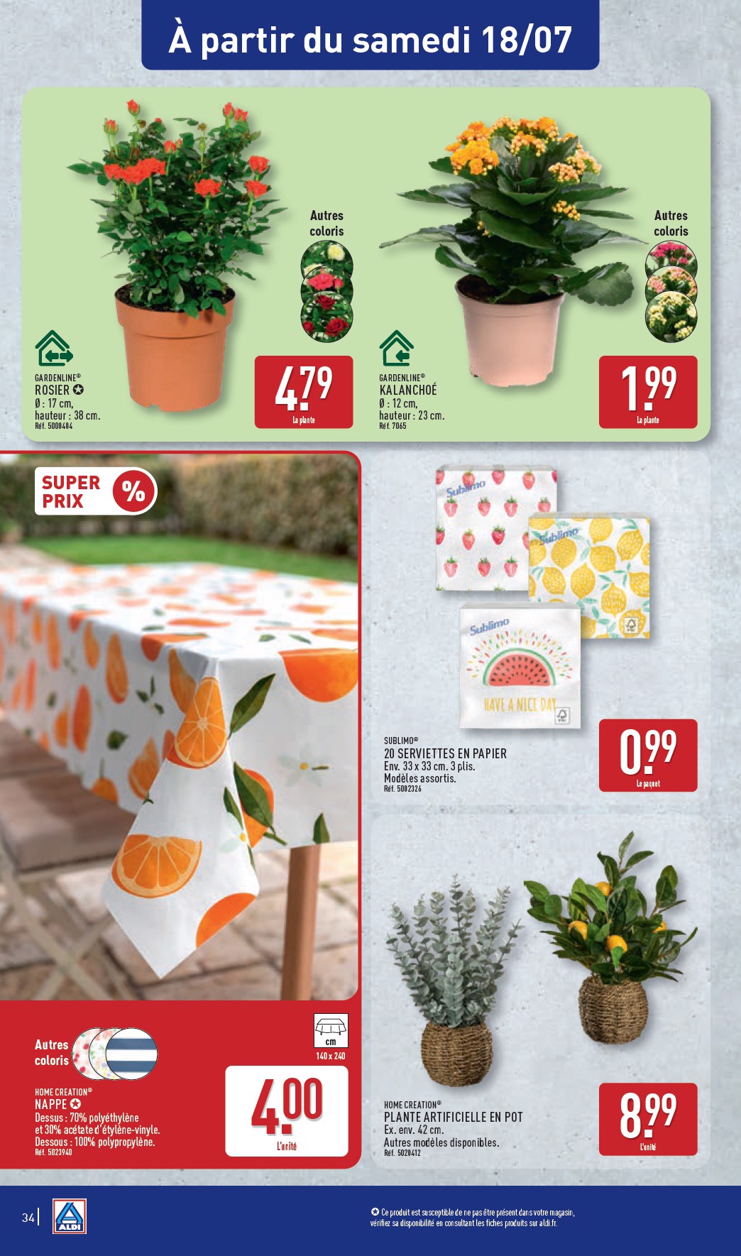 aldi - Current ALDI leaflet valid from du mardi 14/07/2026 to du lundi 20/07/2026 - page: 36