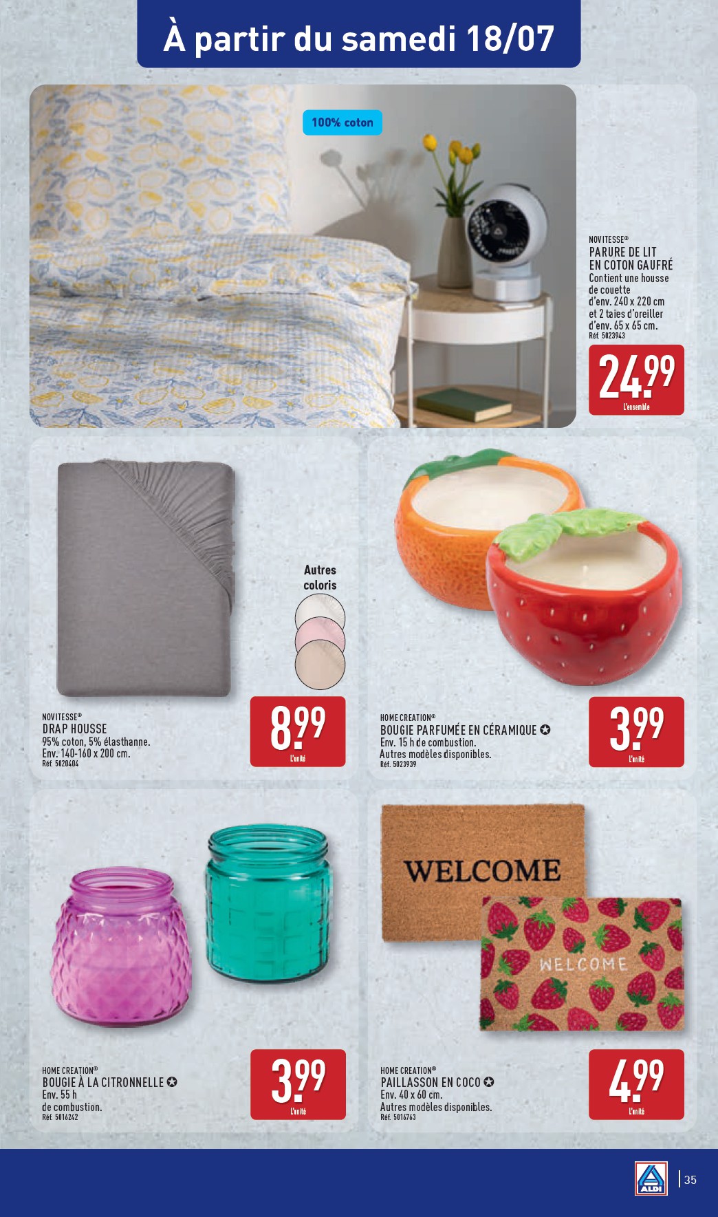 aldi - Current ALDI leaflet valid from du mardi 14/07/2026 to du lundi 20/07/2026 - page: 37
