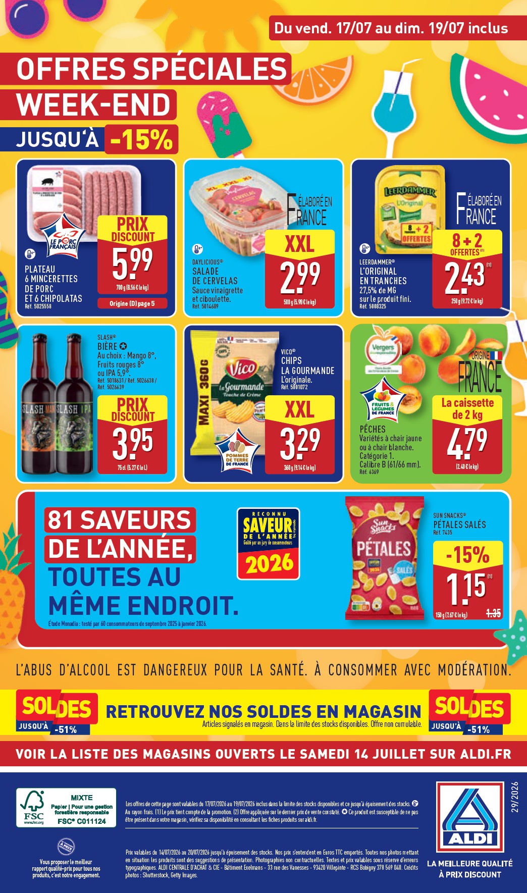 aldi - Current ALDI leaflet valid from du mardi 14/07/2026 to du lundi 20/07/2026 - page: 45