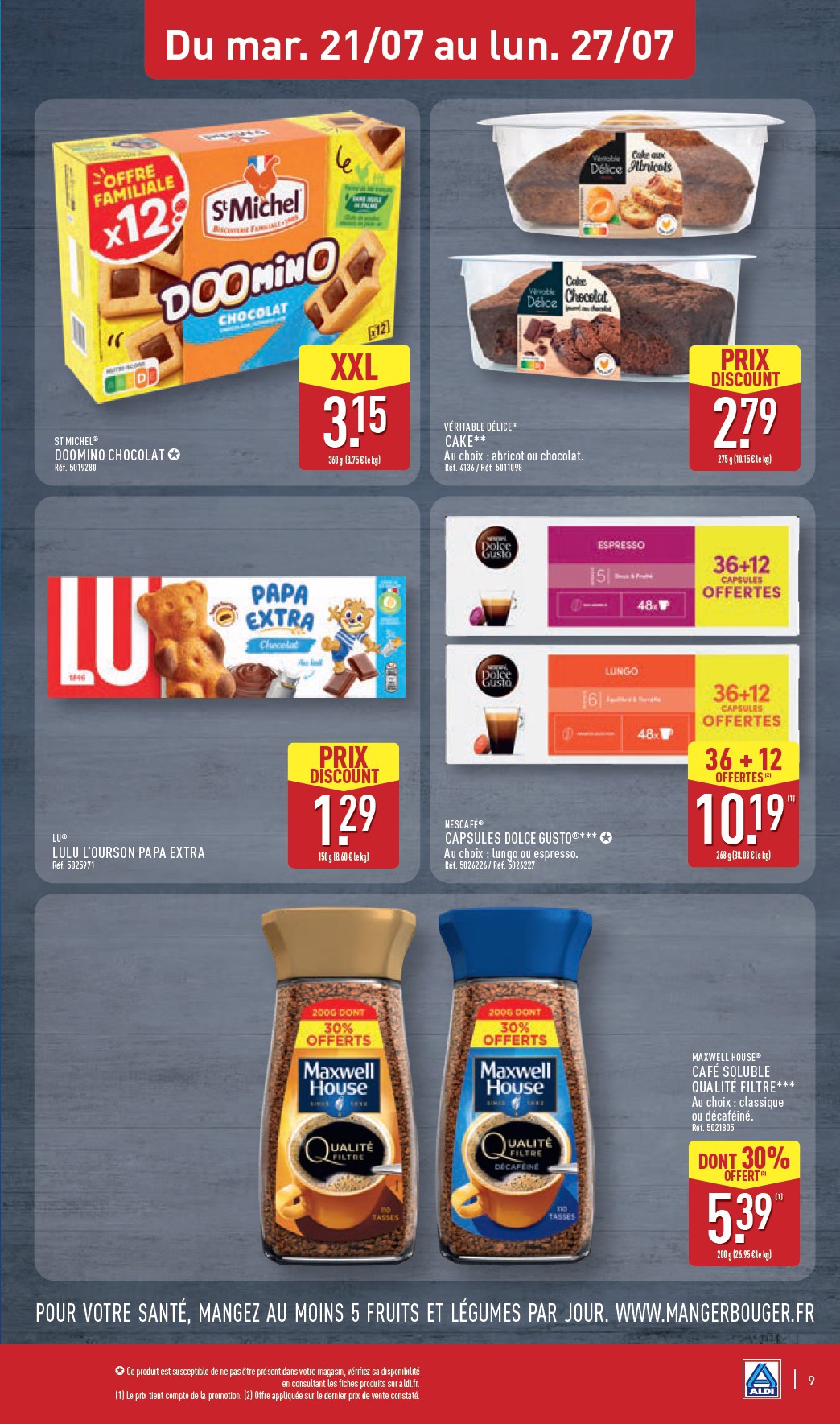 aldi - Flyer ALDI - Catalogue de la semaine prochaine pour la semaine prochaine du du mardi 21/07/2026 au du lundi 27/07/2026 - page: 11