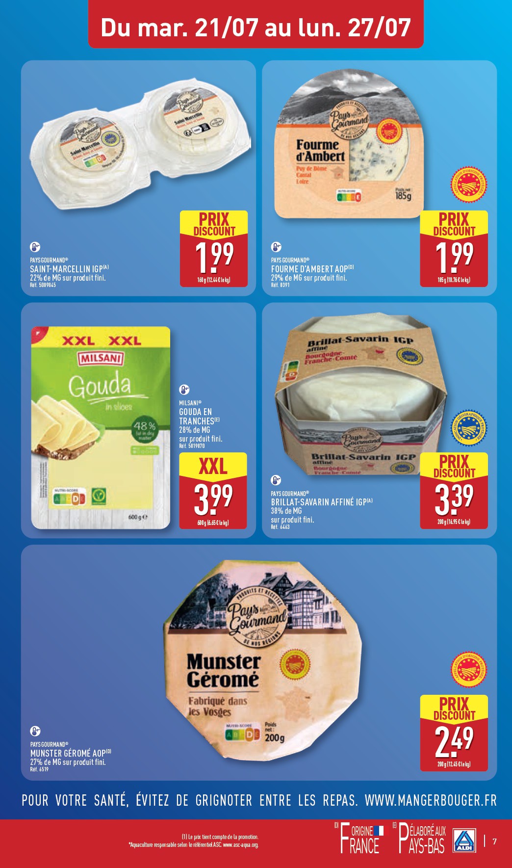 aldi - Flyer ALDI - Catalogue de la semaine prochaine pour la semaine prochaine du du mardi 21/07/2026 au du lundi 27/07/2026 - page: 9