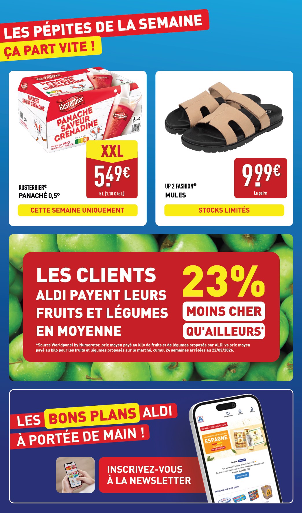 aldi - Flyer ALDI - Catalogue de la semaine prochaine pour la semaine prochaine du du mardi 21/07/2026 au du lundi 27/07/2026 - page: 2