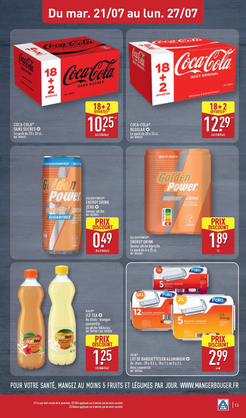 aldi - Flyer ALDI - Catalogue de la semaine prochaine pour la semaine prochaine du du mardi 21/07/2026 au du lundi 27/07/2026 - page: 15