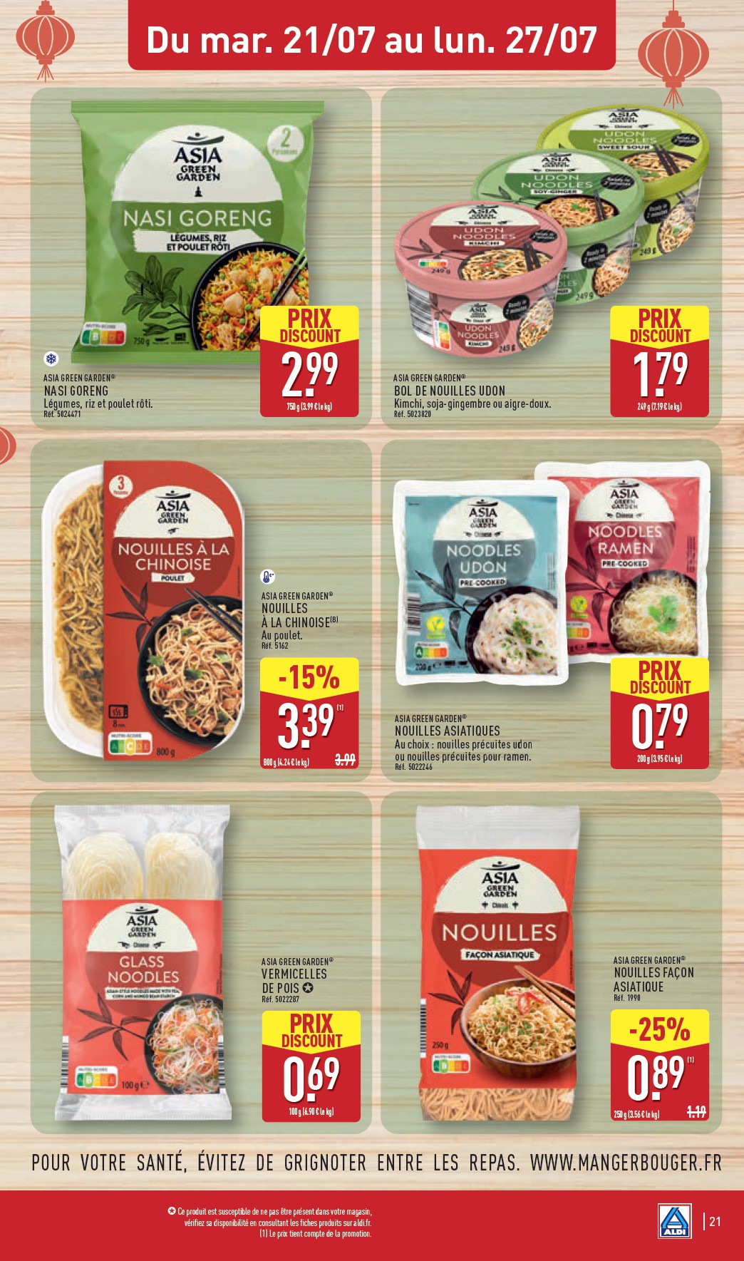 aldi - Flyer ALDI - Catalogue de la semaine prochaine pour la semaine prochaine du du mardi 21/07/2026 au du lundi 27/07/2026 - page: 23