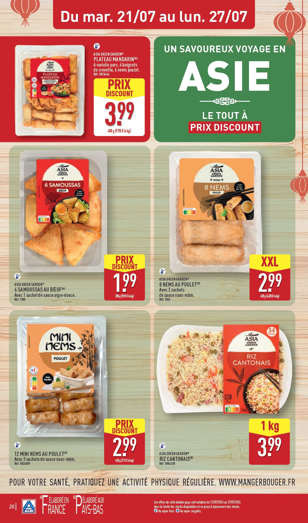 aldi - Flyer ALDI - Catalogue de la semaine prochaine pour la semaine prochaine du du mardi 21/07/2026 au du lundi 27/07/2026 - page: 22
