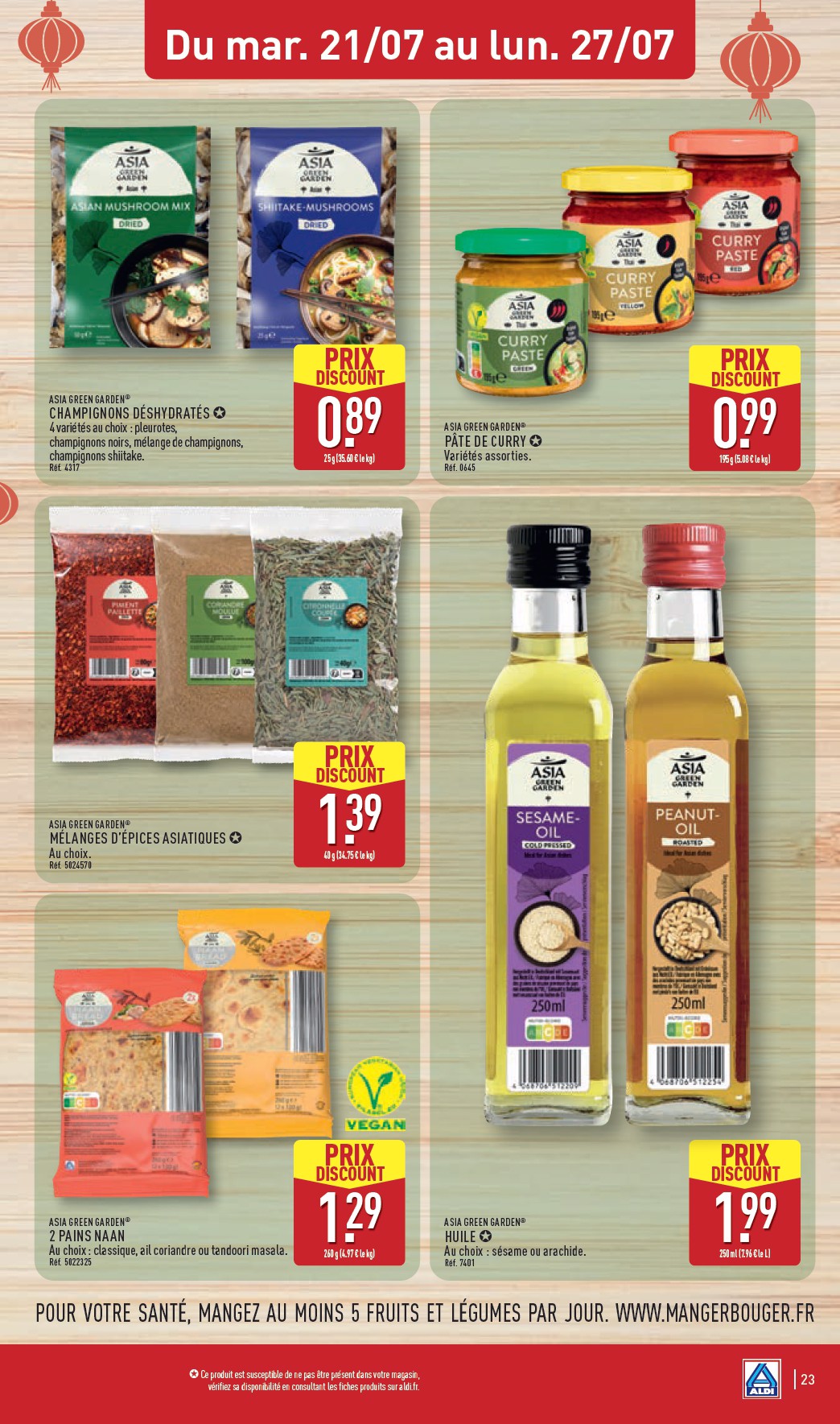 aldi - Flyer ALDI - Catalogue de la semaine prochaine pour la semaine prochaine du du mardi 21/07/2026 au du lundi 27/07/2026 - page: 25