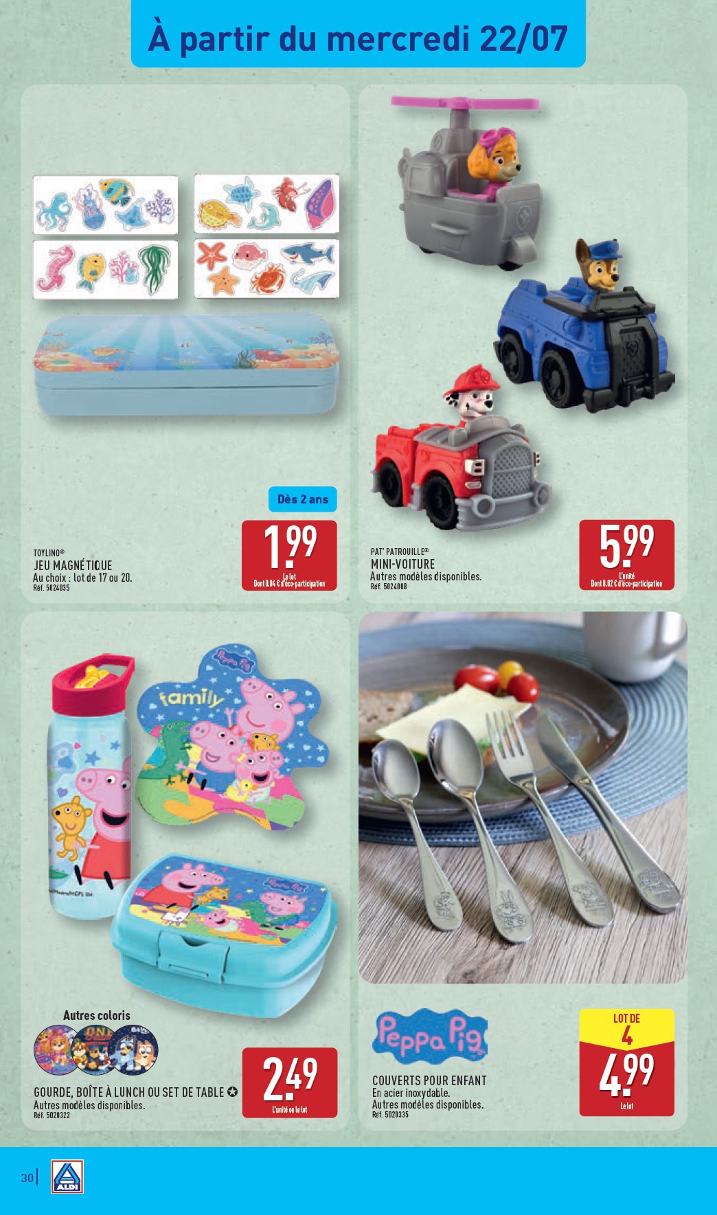 aldi - Flyer ALDI - Catalogue de la semaine prochaine pour la semaine prochaine du du mardi 21/07/2026 au du lundi 27/07/2026 - page: 32