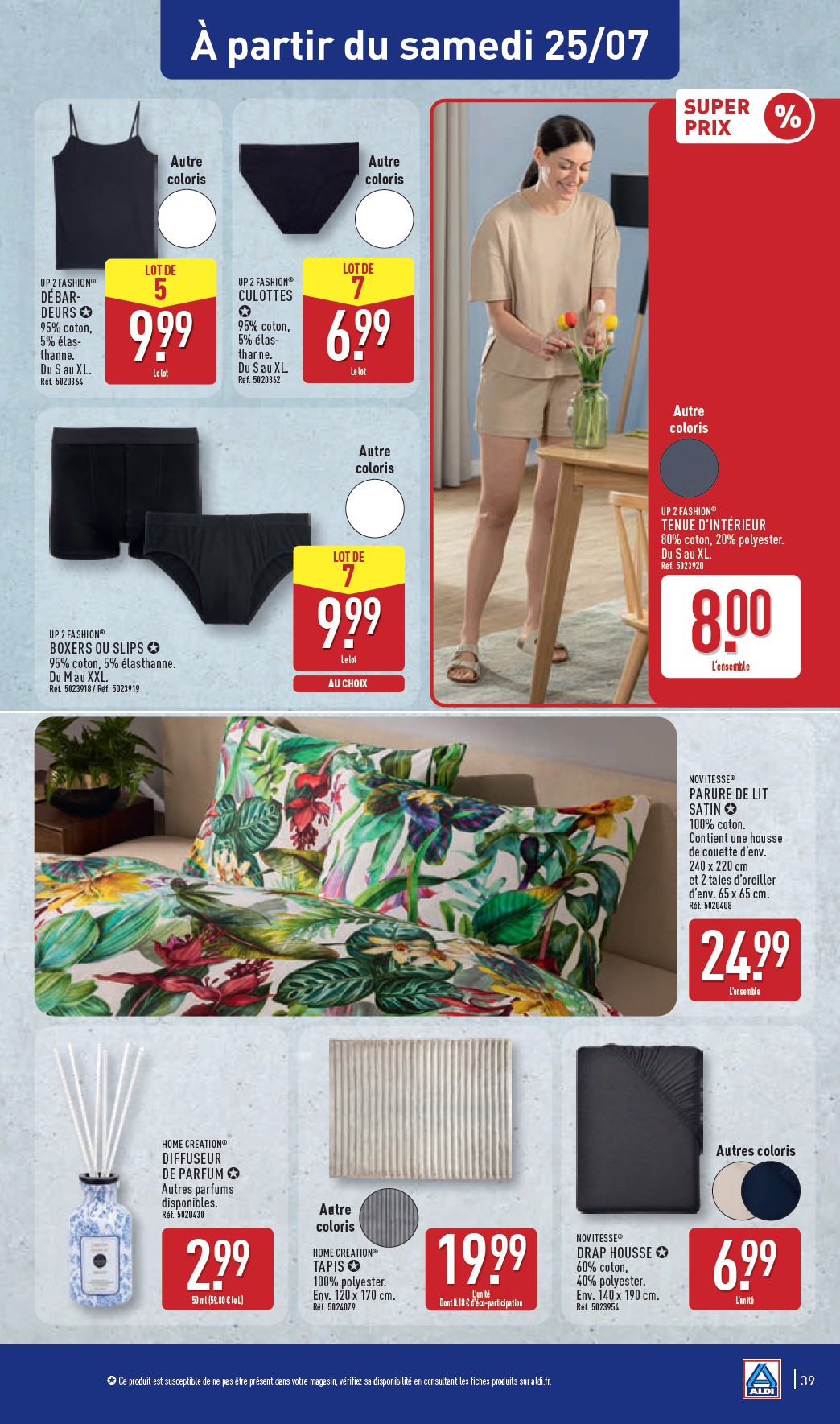 aldi - Flyer ALDI - Catalogue de la semaine prochaine pour la semaine prochaine du du mardi 21/07/2026 au du lundi 27/07/2026 - page: 41