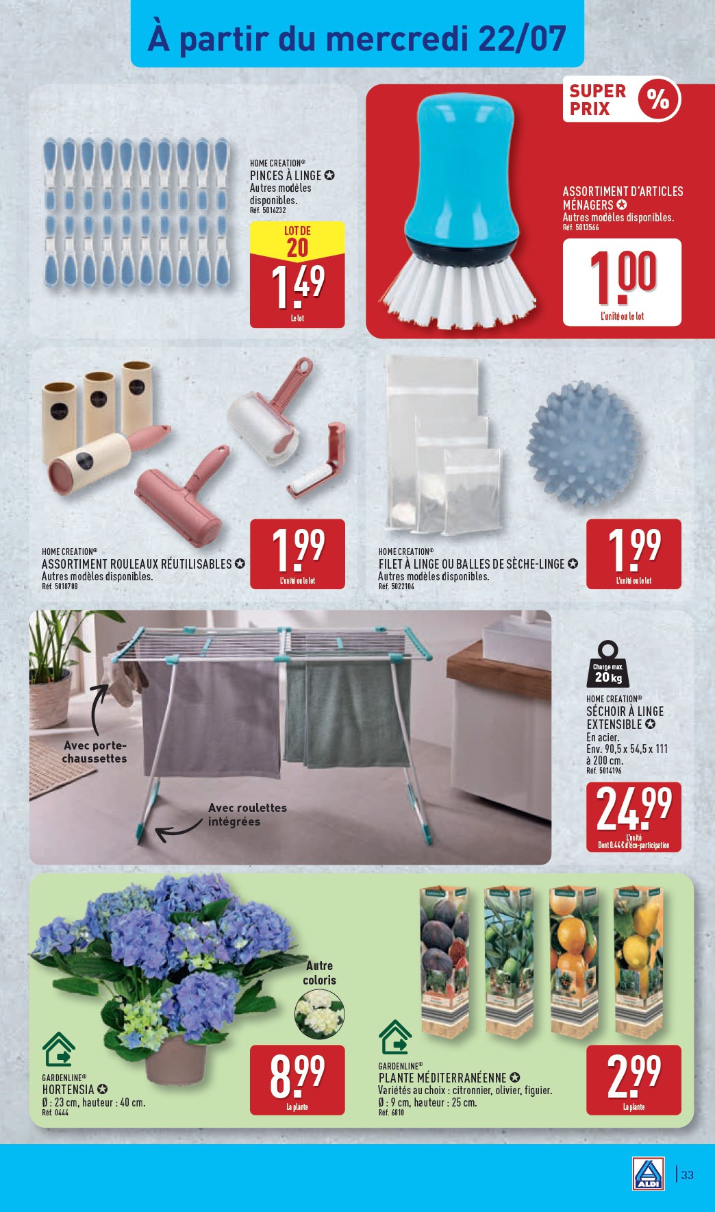 aldi - Flyer ALDI - Catalogue de la semaine prochaine pour la semaine prochaine du du mardi 21/07/2026 au du lundi 27/07/2026 - page: 35
