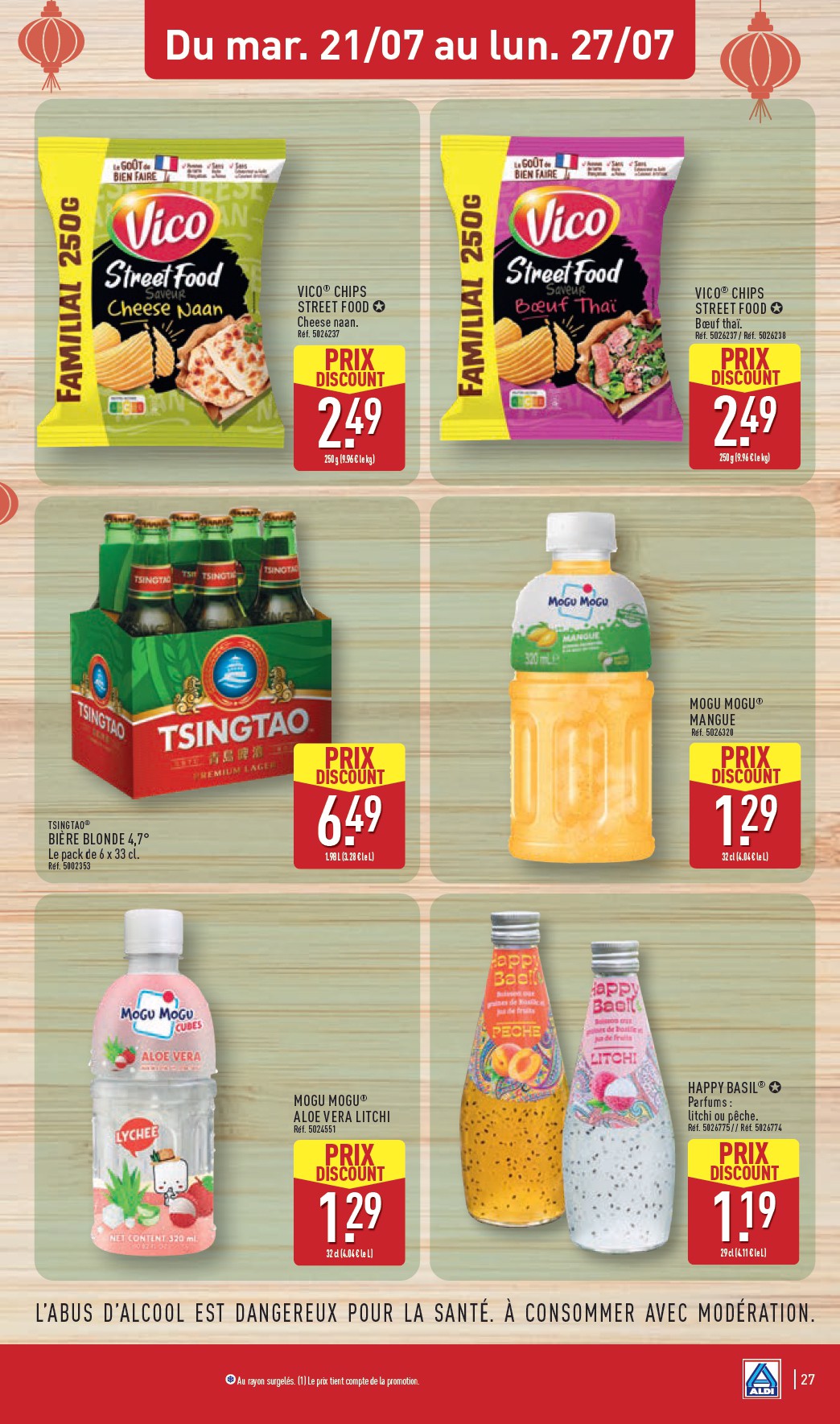 aldi - Flyer ALDI - Catalogue de la semaine prochaine pour la semaine prochaine du du mardi 21/07/2026 au du lundi 27/07/2026 - page: 29