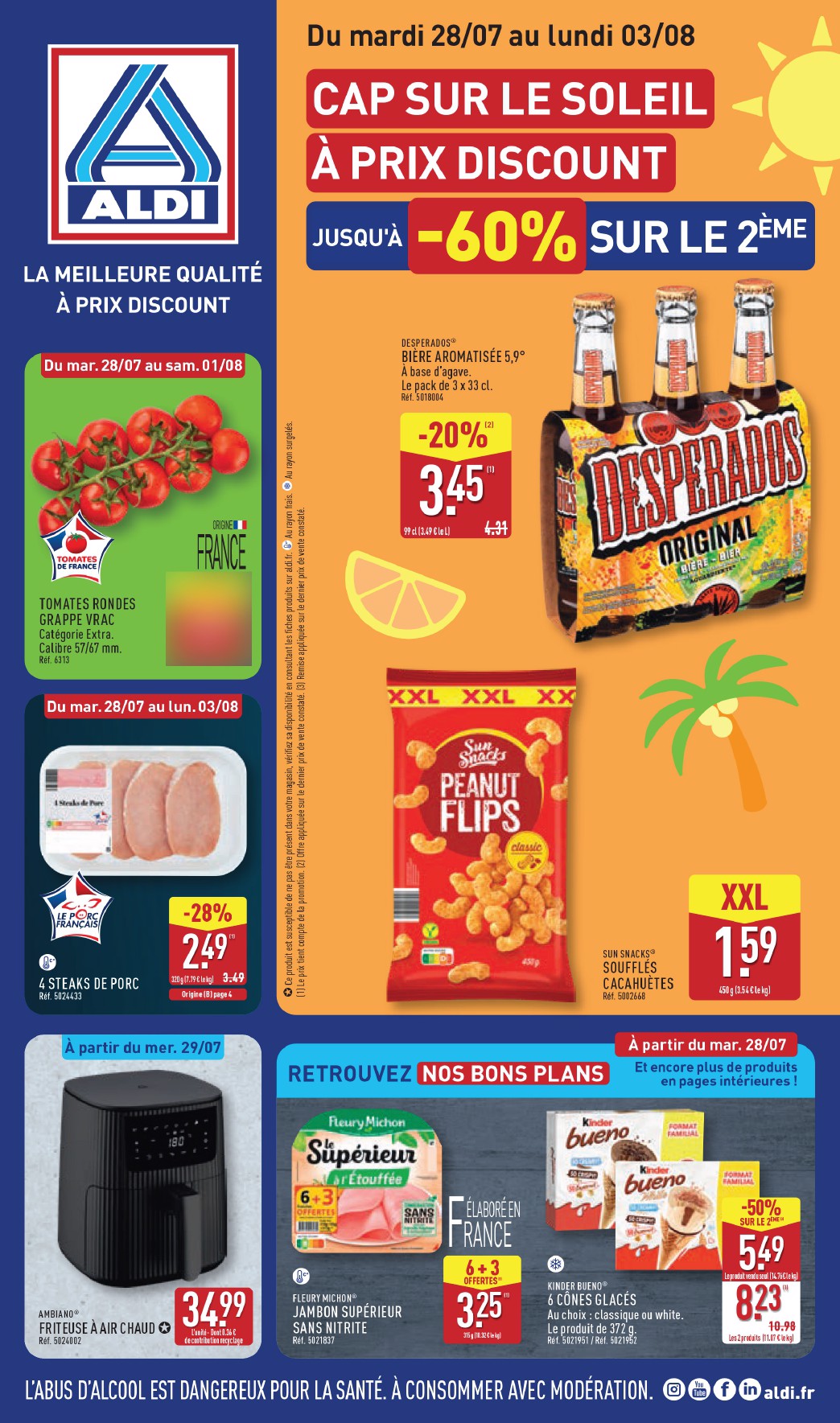 aldi - Flyer ALDI pour la semaine prochaine du du mardi 28/07/2026 au du lundi 03/08/2026 - page: 1