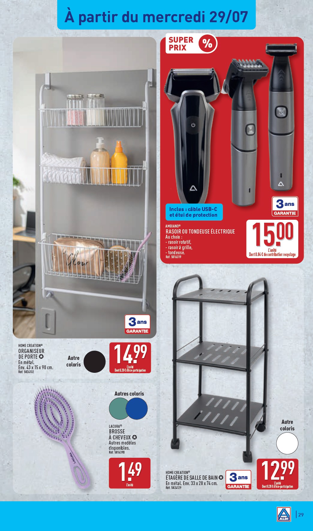 aldi - Flyer ALDI pour la semaine prochaine du du mardi 28/07/2026 au du lundi 03/08/2026 - page: 33