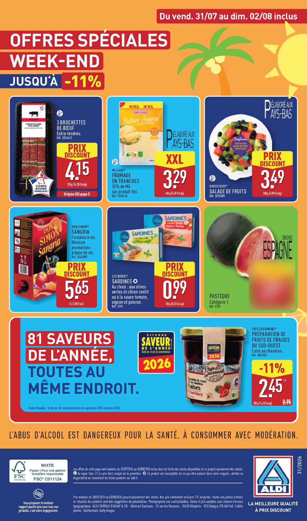 aldi - Flyer ALDI pour la semaine prochaine du du mardi 28/07/2026 au du lundi 03/08/2026 - page: 44