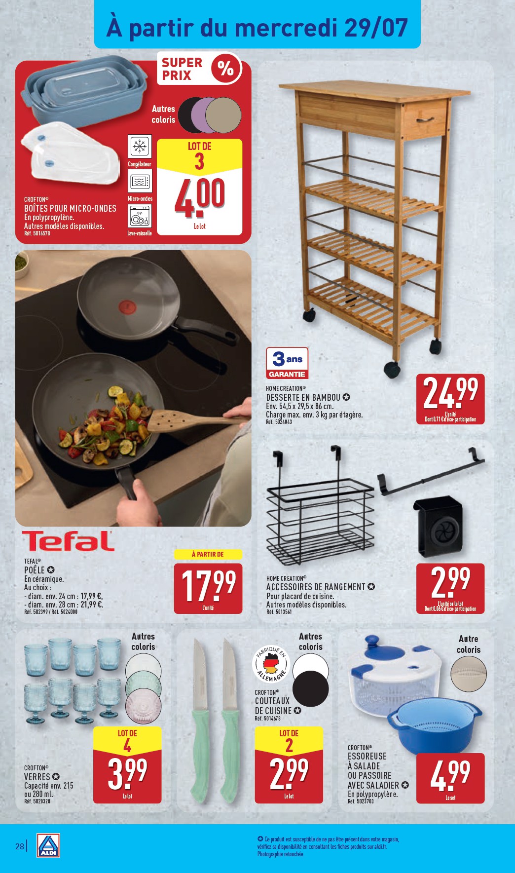 aldi - Flyer ALDI pour la semaine prochaine du du mardi 28/07/2026 au du lundi 03/08/2026 - page: 32