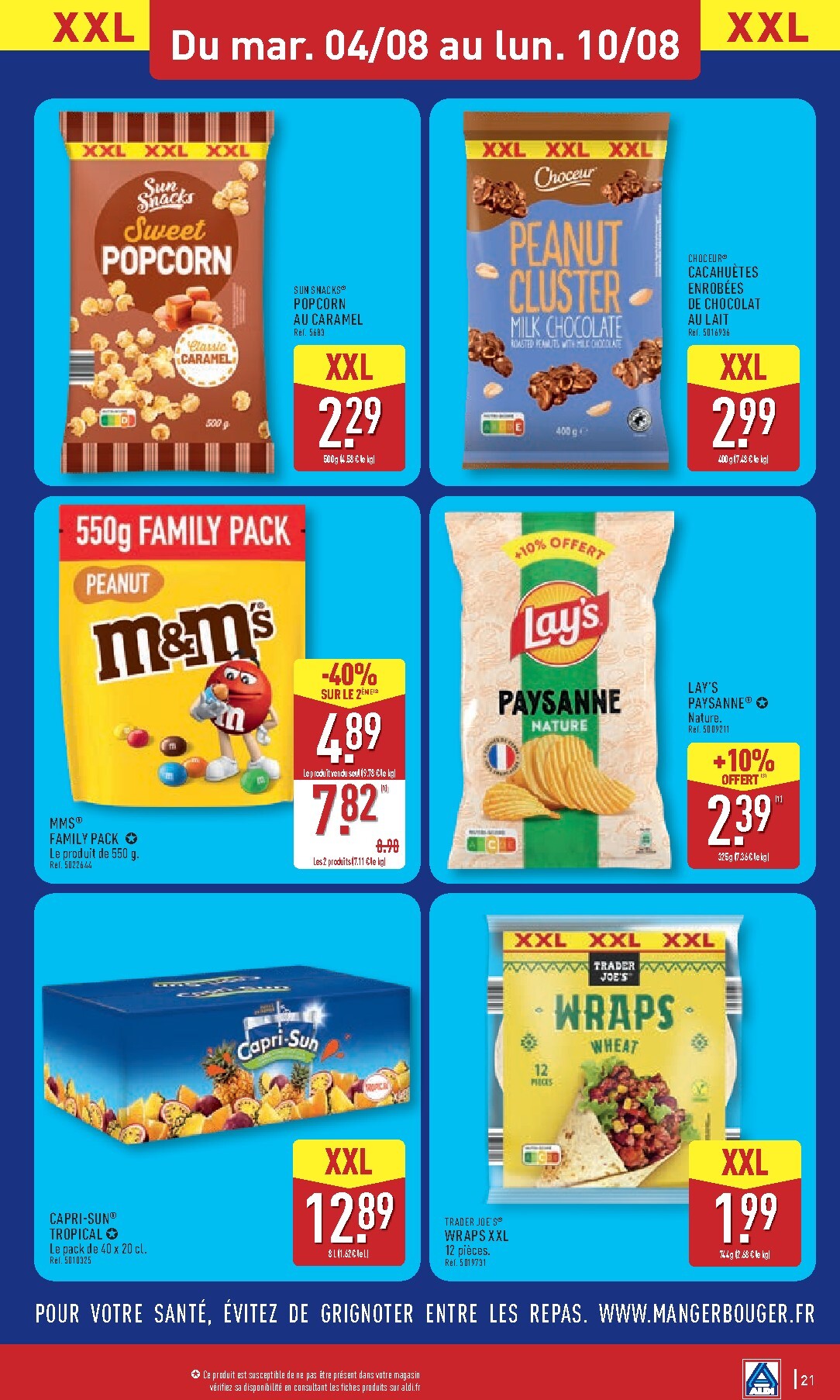 aldi - Flyer ALDI pour la semaine prochaine du du mardi 04/08/2026 au du lundi 10/08/2026 - page: 23