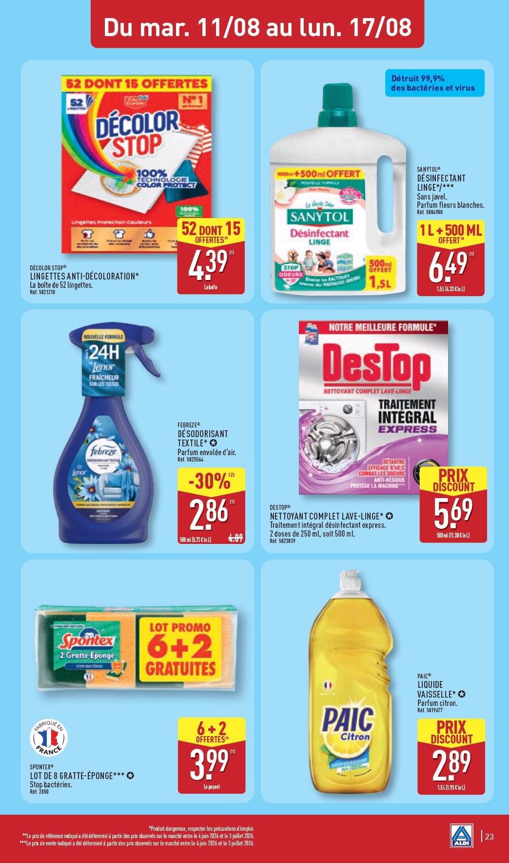 aldi - Prospectus ALDI valide du du mardi 11/08/2026 au du lundi 17/08/2026 - page: 25