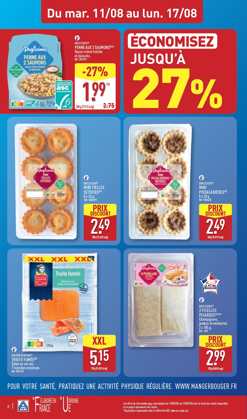 aldi - Prospectus ALDI valide du du mardi 11/08/2026 au du lundi 17/08/2026 - page: 8