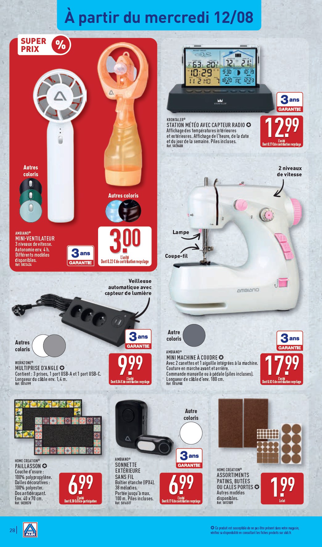 aldi - Prospectus ALDI valide du du mardi 11/08/2026 au du lundi 17/08/2026 - page: 30
