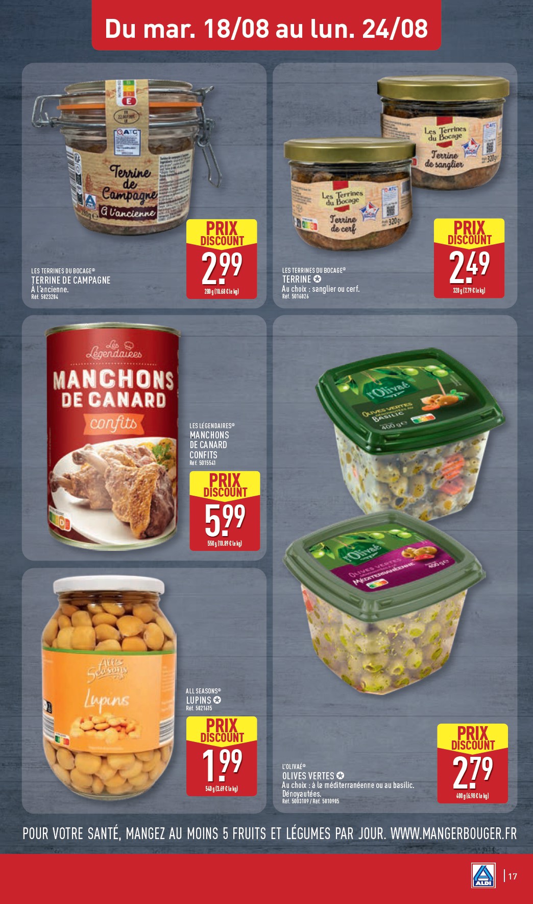 aldi - Flyer ALDI pour la semaine prochaine du du mardi 18/08/2026 au du lundi 24/08/2026 - page: 19