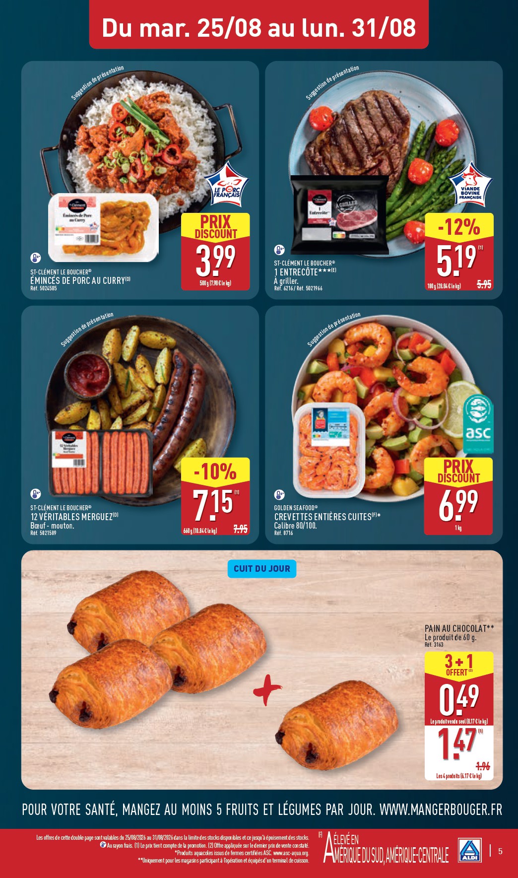 aldi - Flyer ALDI pour la semaine prochaine du du mardi 25/08/2026 au du lundi 31/08/2026 - page: 7