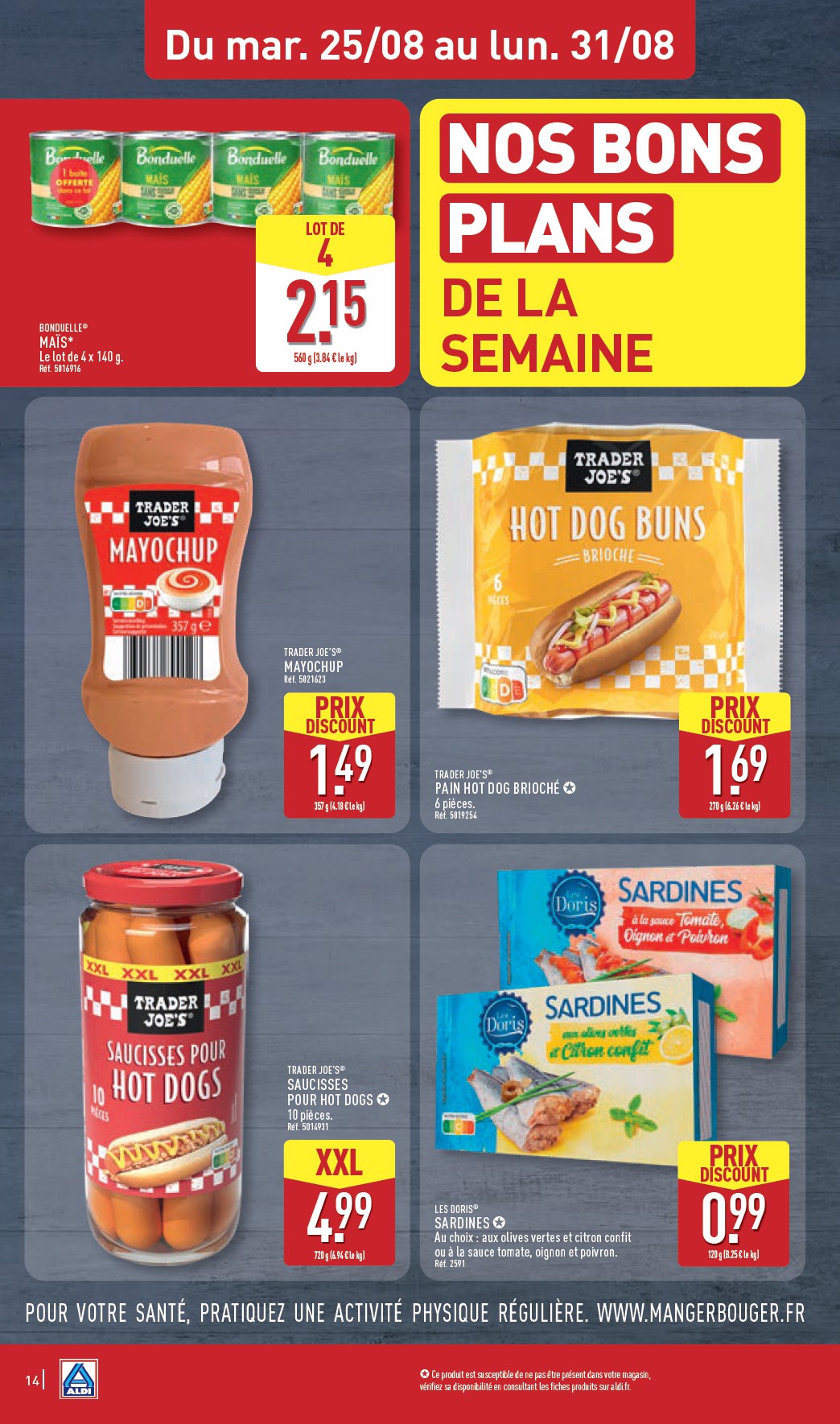 aldi - Flyer ALDI pour la semaine prochaine du du mardi 25/08/2026 au du lundi 31/08/2026 - page: 16