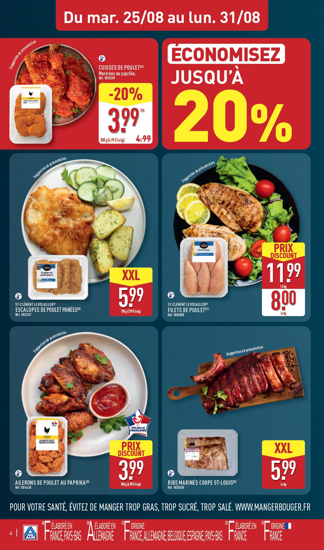 aldi - Flyer ALDI pour la semaine prochaine du du mardi 25/08/2026 au du lundi 31/08/2026 - page: 6