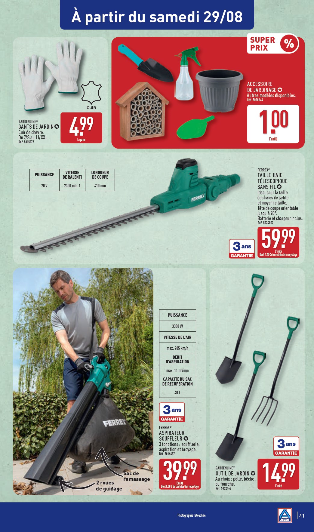 aldi - Flyer ALDI pour la semaine prochaine du du mardi 25/08/2026 au du lundi 31/08/2026 - page: 43