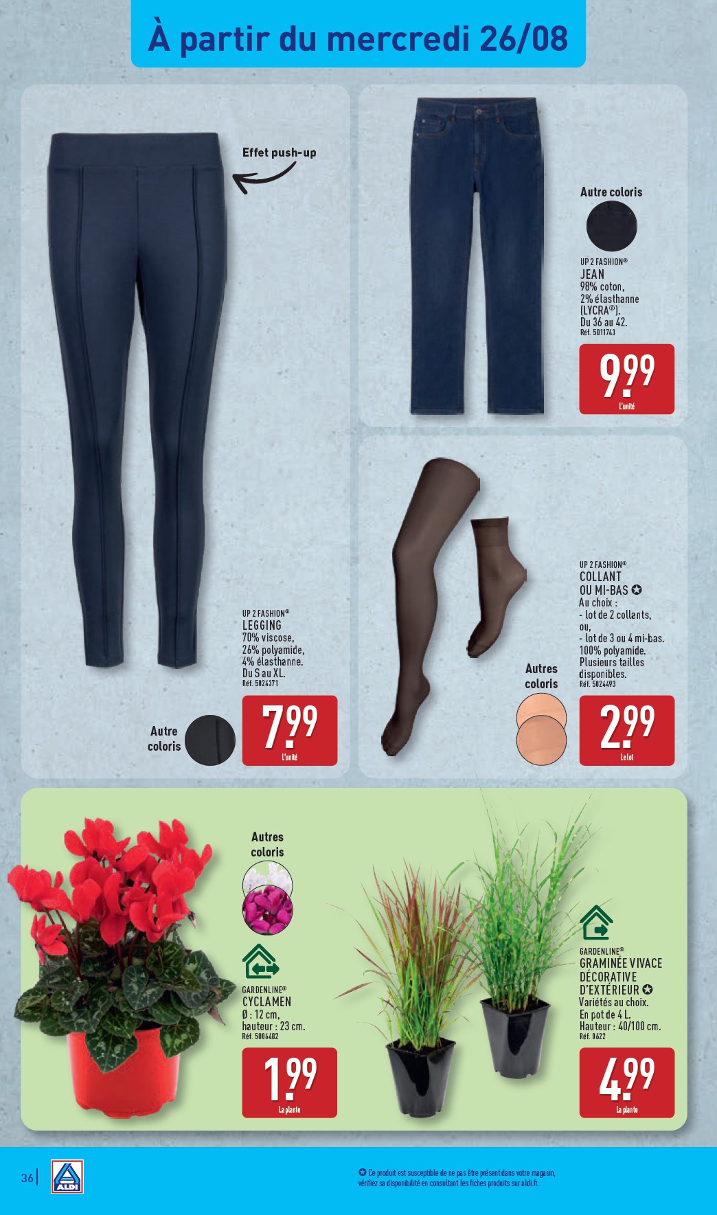 aldi - Flyer ALDI pour la semaine prochaine du du mardi 25/08/2026 au du lundi 31/08/2026 - page: 38