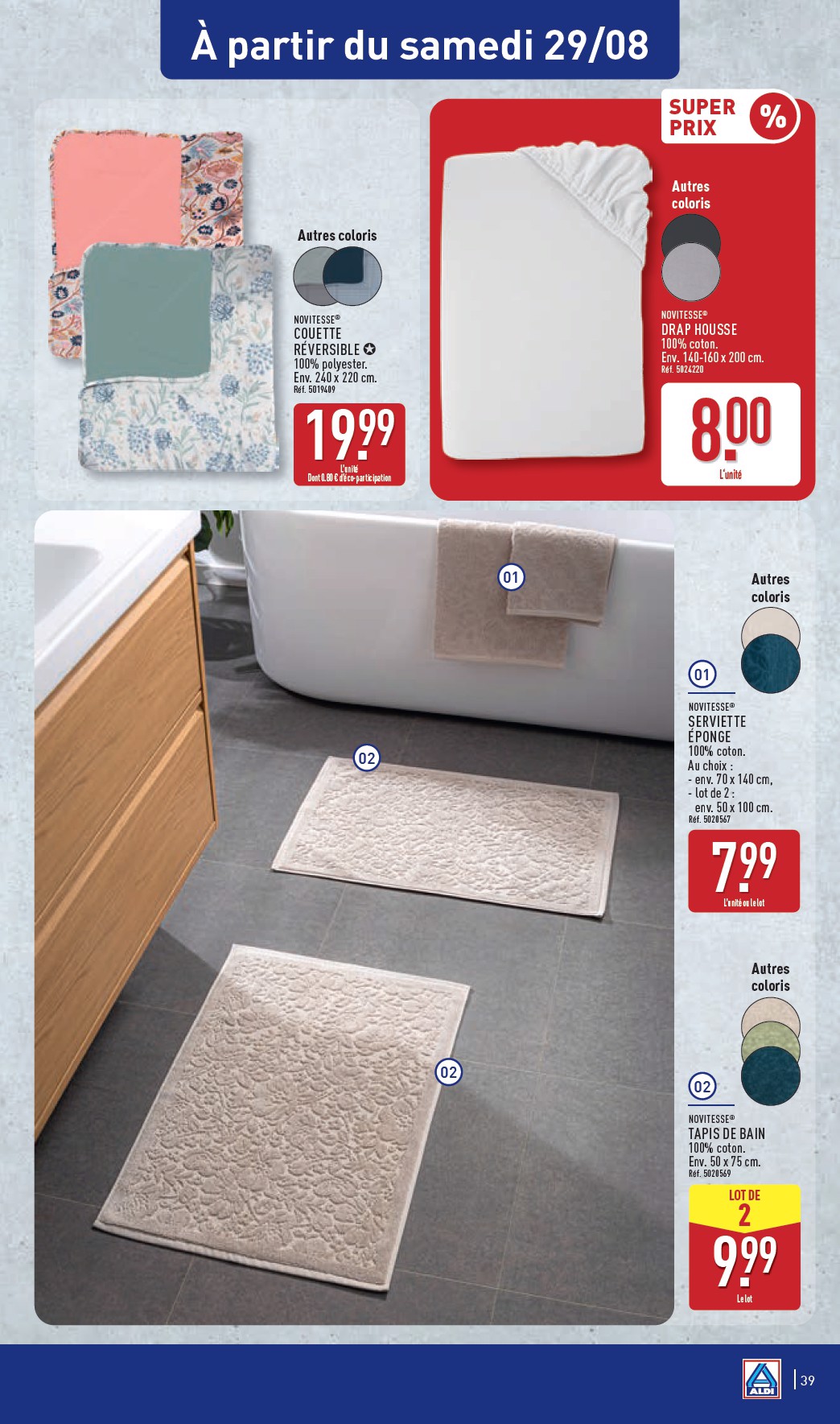 aldi - Flyer ALDI pour la semaine prochaine du du mardi 25/08/2026 au du lundi 31/08/2026 - page: 41