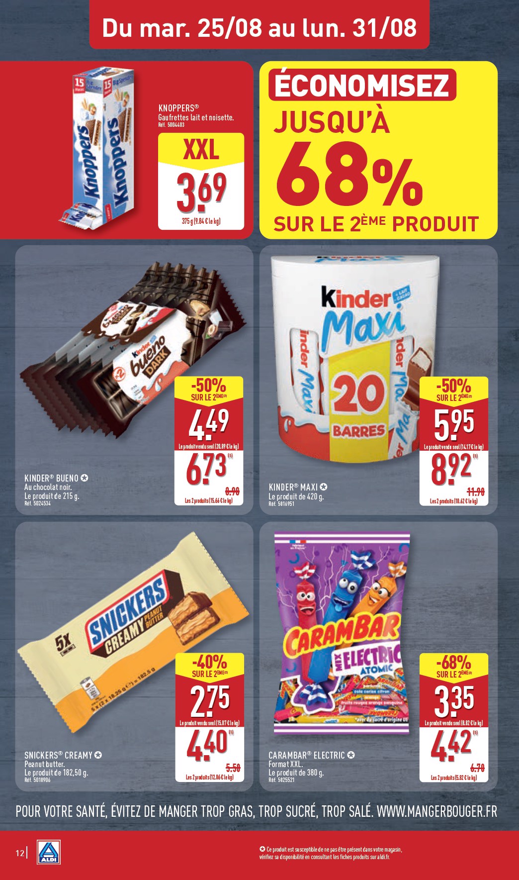 aldi - Flyer ALDI pour la semaine prochaine du du mardi 25/08/2026 au du lundi 31/08/2026 - page: 14