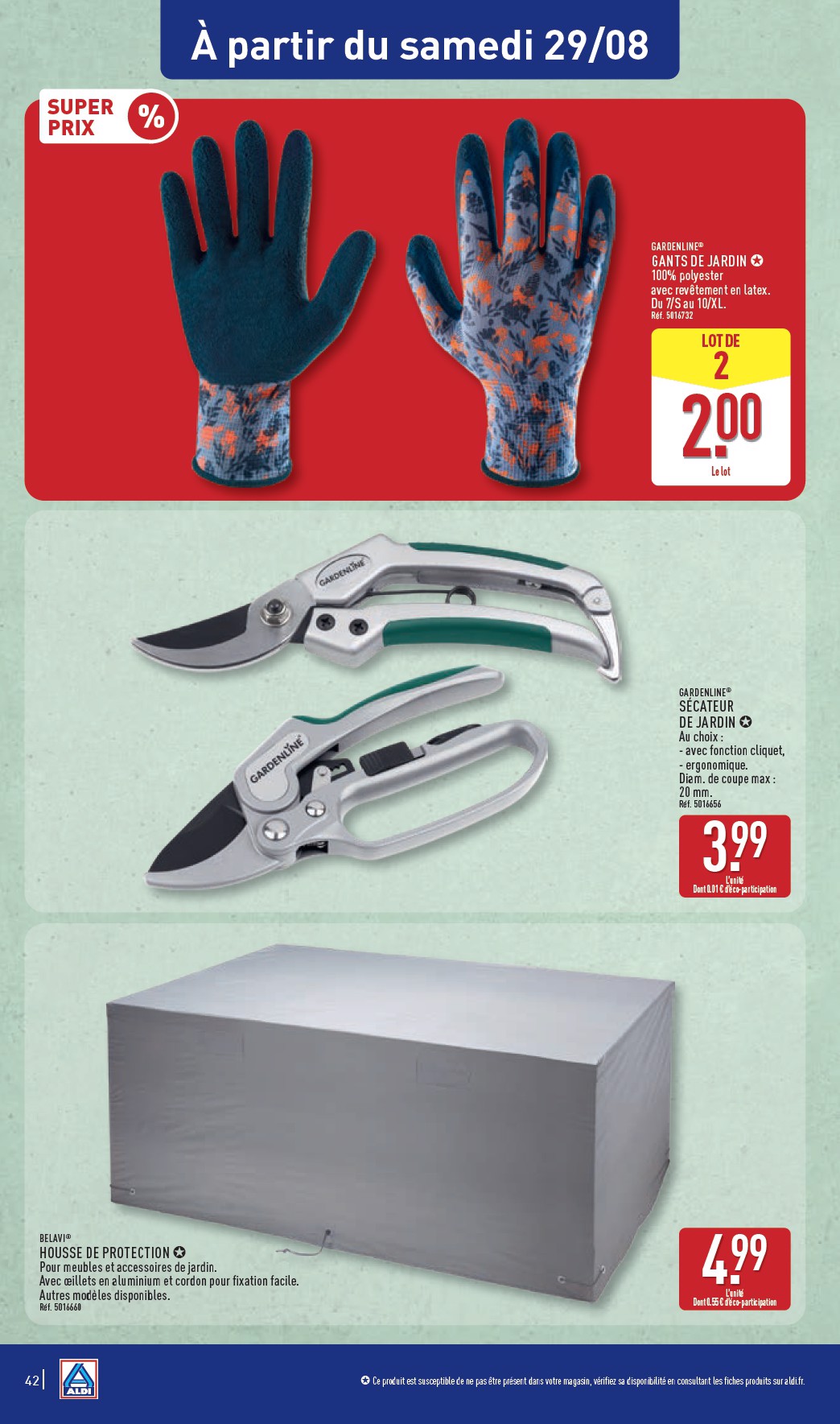 aldi - Flyer ALDI pour la semaine prochaine du du mardi 25/08/2026 au du lundi 31/08/2026 - page: 44
