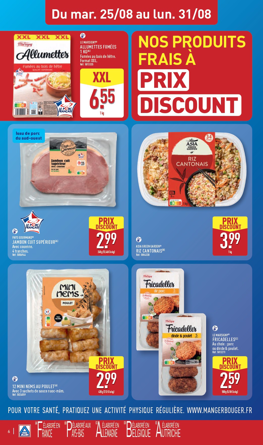 aldi - Flyer ALDI pour la semaine prochaine du du mardi 25/08/2026 au du lundi 31/08/2026 - page: 8