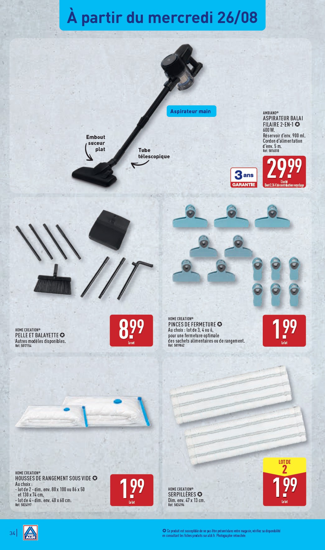 aldi - Flyer ALDI pour la semaine prochaine du du mardi 25/08/2026 au du lundi 31/08/2026 - page: 36