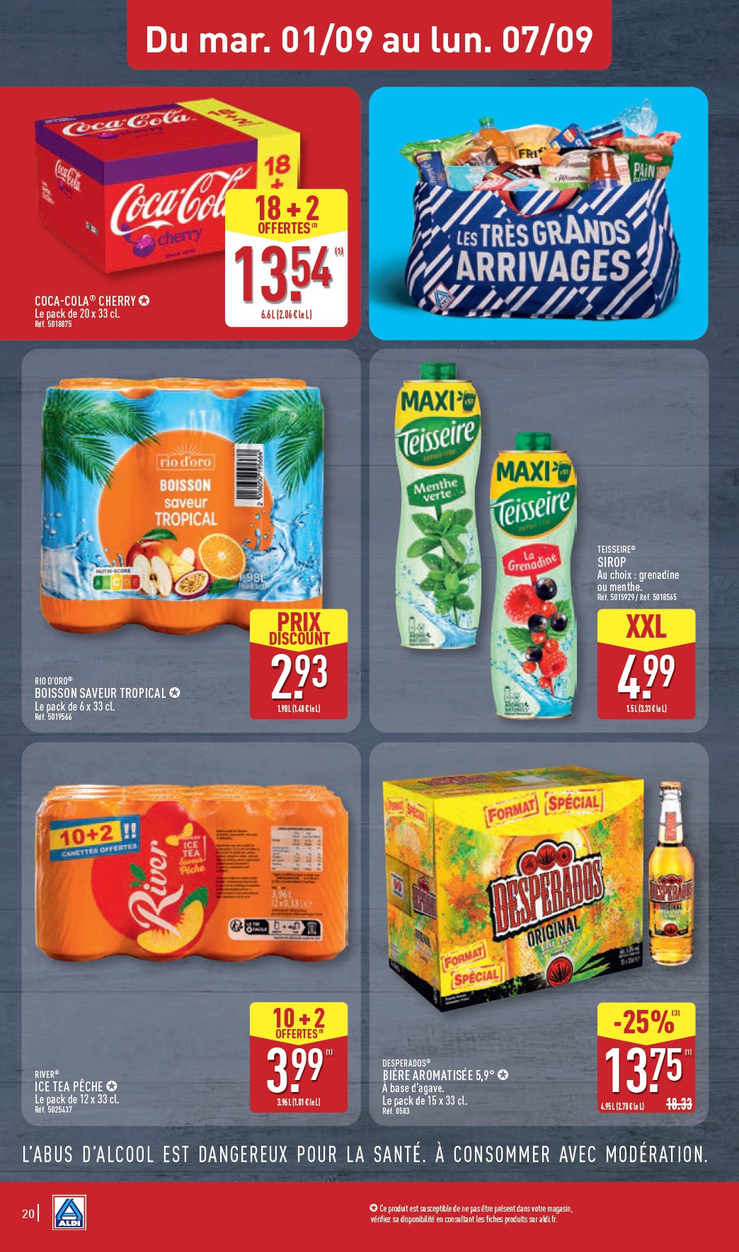 aldi - Flyer ALDI pour la semaine prochaine du du mardi 01/09/2026 au du lundi 07/09/2026 - page: 22
