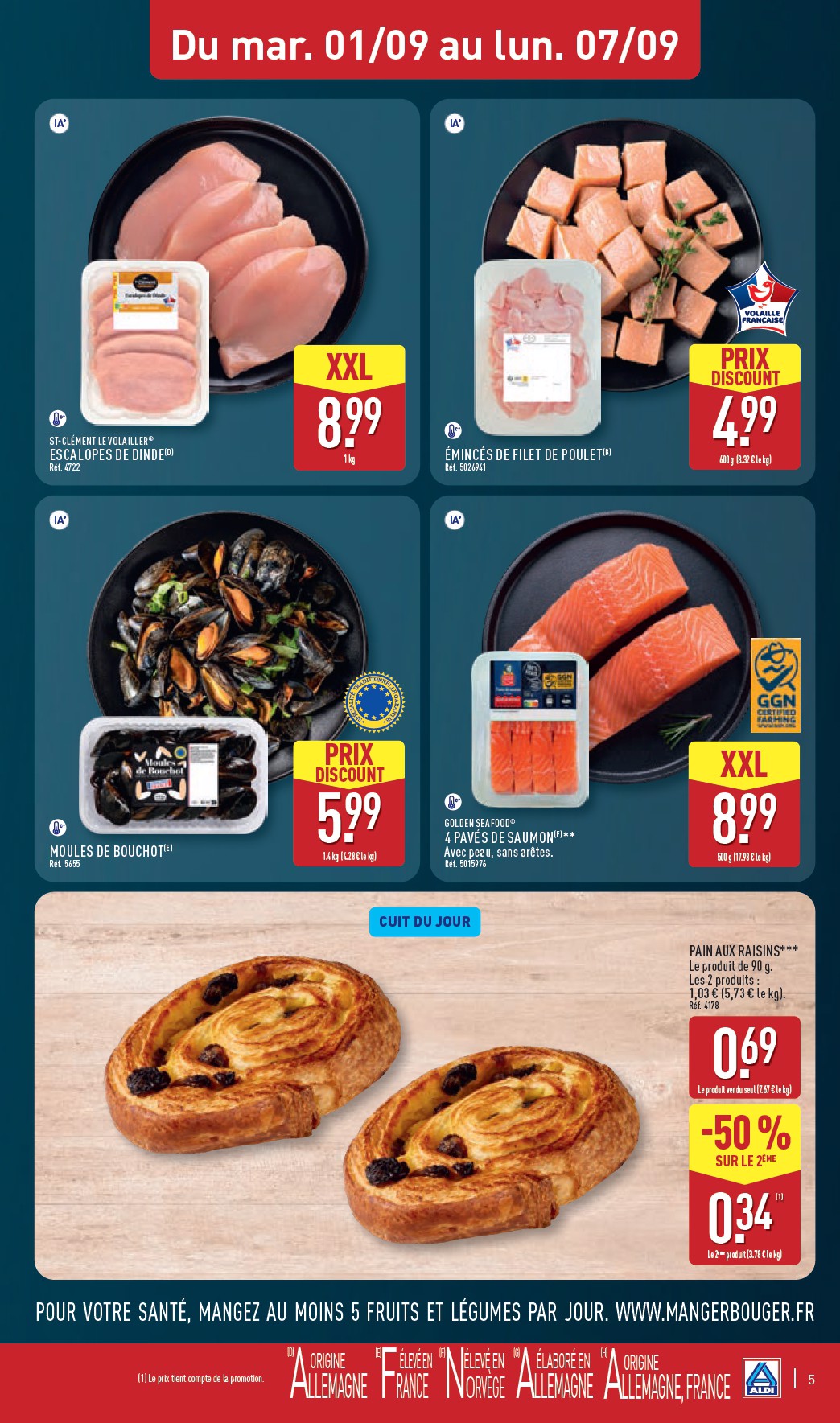 aldi - Flyer ALDI pour la semaine prochaine du du mardi 01/09/2026 au du lundi 07/09/2026 - page: 7