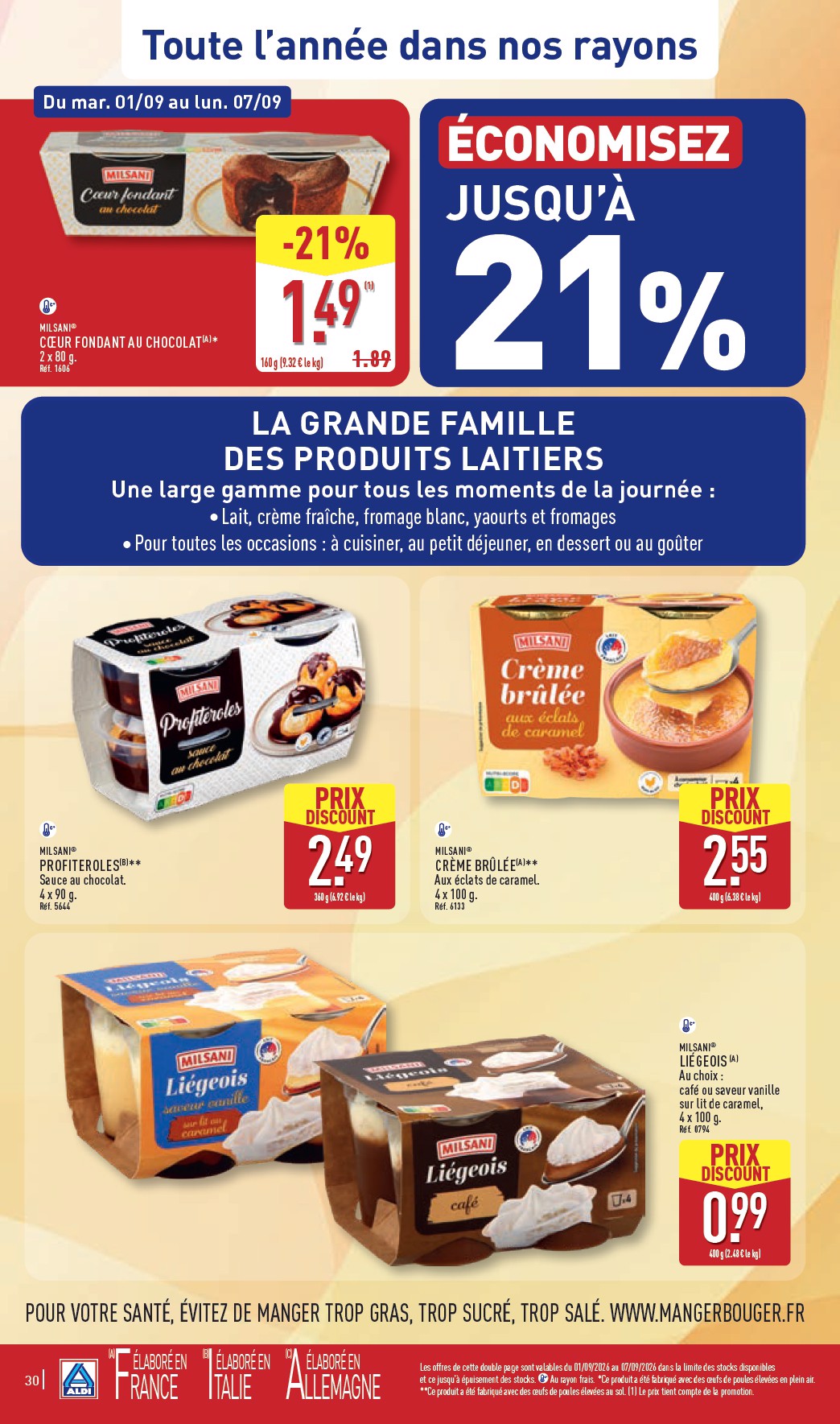 aldi - Flyer ALDI pour la semaine prochaine du du mardi 01/09/2026 au du lundi 07/09/2026 - page: 32