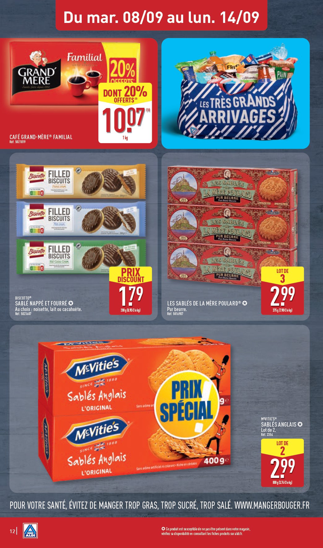 aldi - Flyer ALDI pour la semaine prochaine du du mardi 08/09/2026 au du lundi 14/09/2026 - page: 16