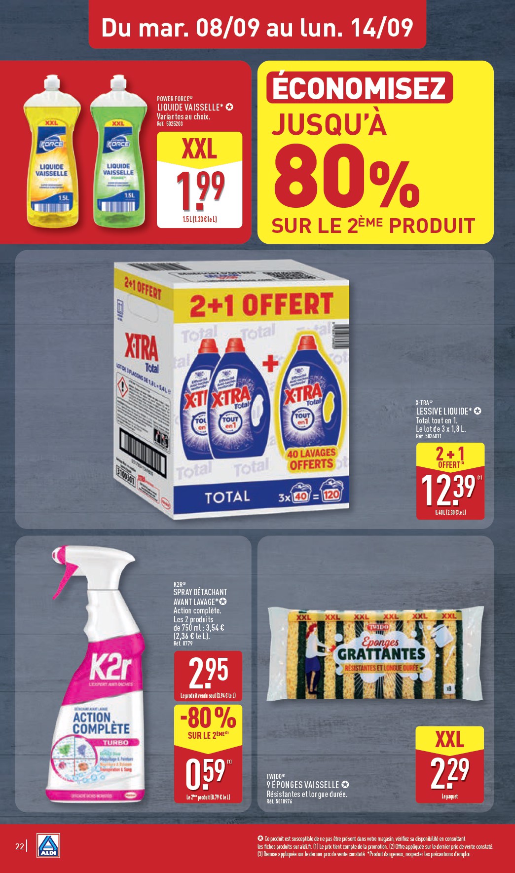 aldi - Flyer ALDI pour la semaine prochaine du du mardi 08/09/2026 au du lundi 14/09/2026 - page: 26